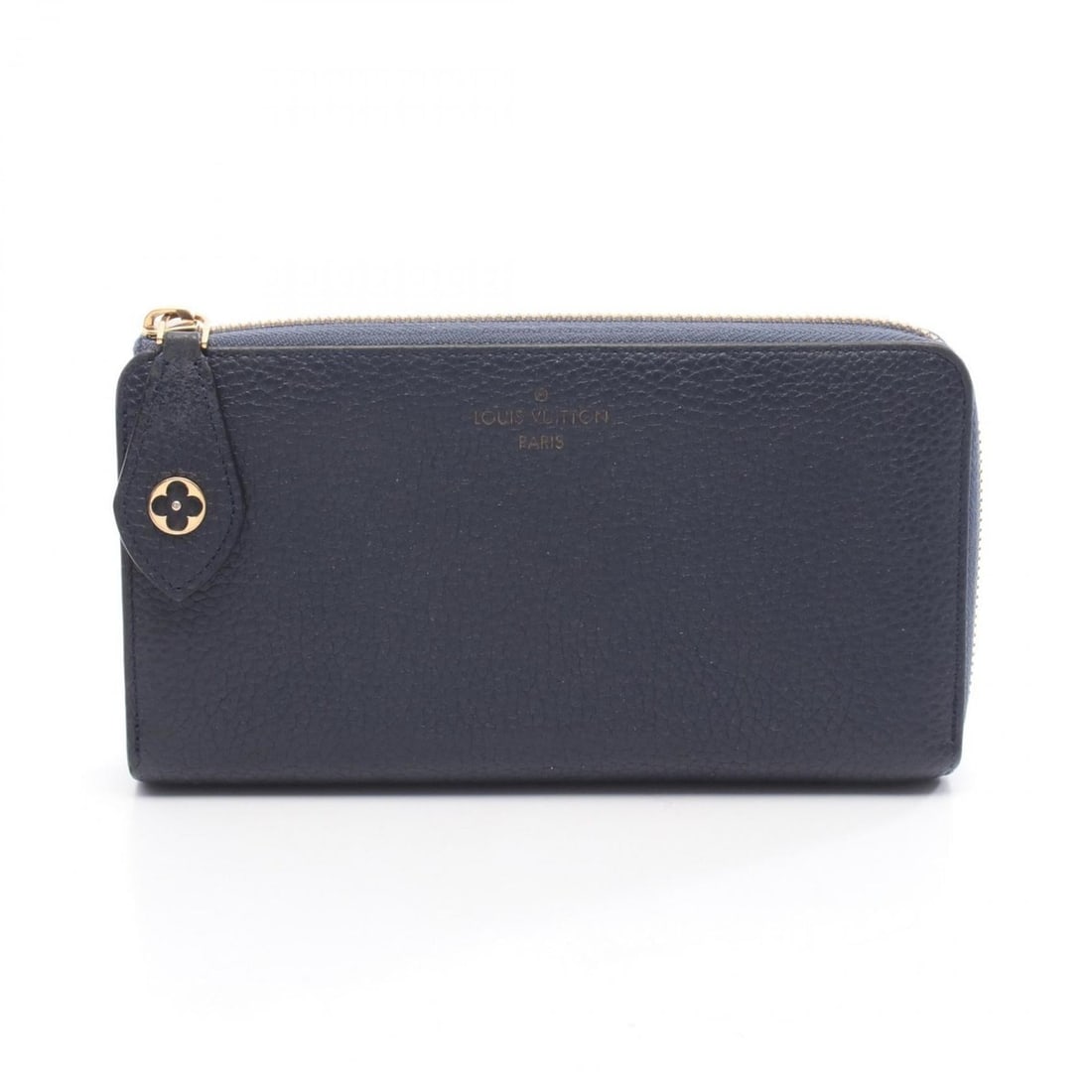 Louis Vuitton Portefeuille Comete Blue Marine L-shaped zipper long wallet in Taurillon leather,: --- Catalog ---Category: SizeSize (HxWxD): 11cm x 19.5cm x 3cm / 4.33'' x 7.67'' x 1.18''Category: DesignType: Long wallet (bi-fold)Color: Navy, Navy BlueGender: WomenMaterial: Leather Leather/Fur Typ