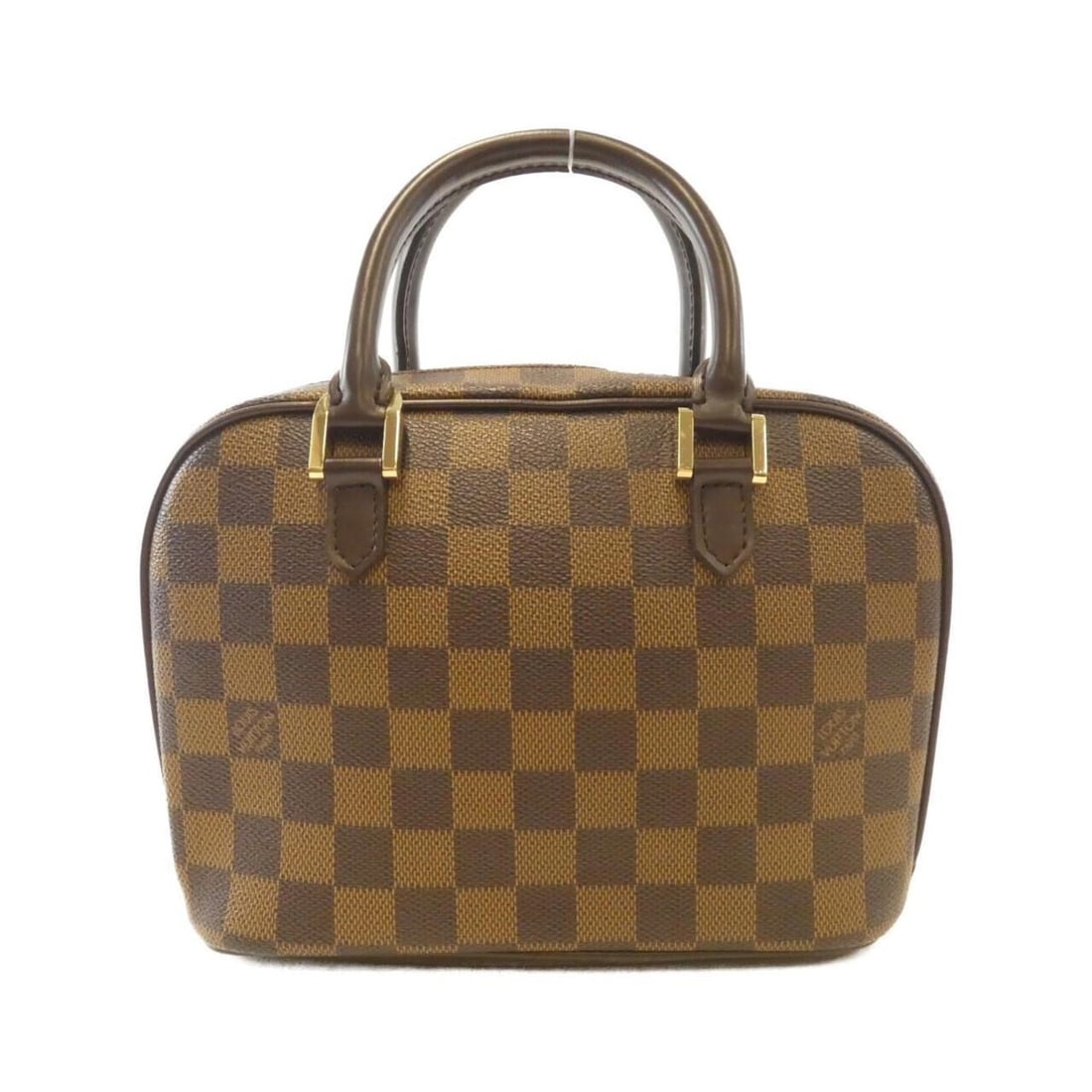Louis Vuitton Damier Saria Mini N51286 Handbag: --- Catalog ---Category: SizeSize (HxWxD): 16cm x 21cm x 9cm / 6.29'' x 8.26'' x 3.54''Category: DesignType: HandbagColor: EbeneGender: WomenMaterial: Coated canvas Hardware Color: GoldCategory: Gener