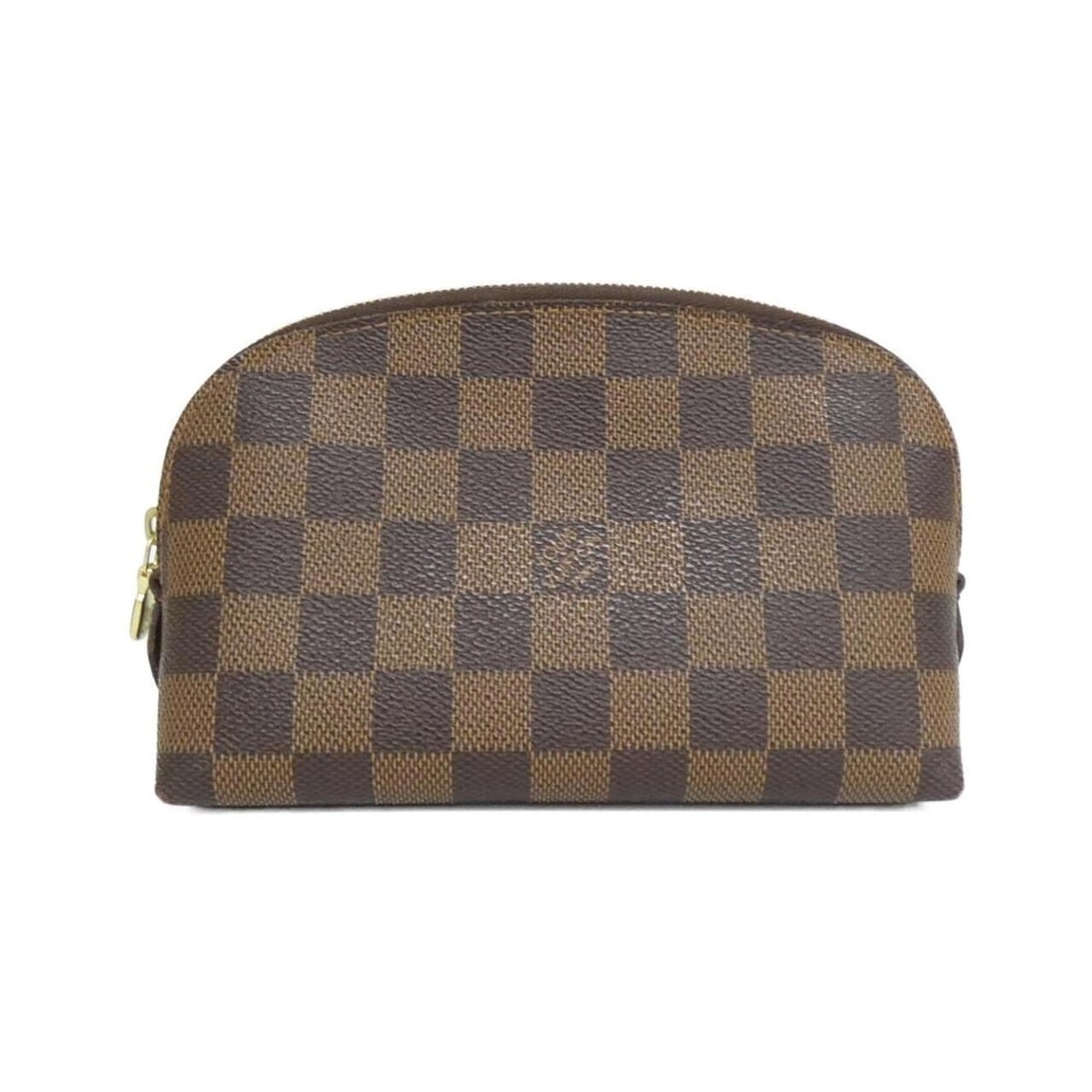 Louis Vuitton Damier Cosmetic Pochette PM N47516 Handbag Pouch: --- Catalog ---Category: SizeSize (HxWxD): 12cm x 17cm x 6cm / 4.72'' x 6.69'' x 2.36''Category: DesignType: Handbag, Pochette, PouchColor: EbeneGender: WomenMaterial: Coated canvas Hardware Color: Go
