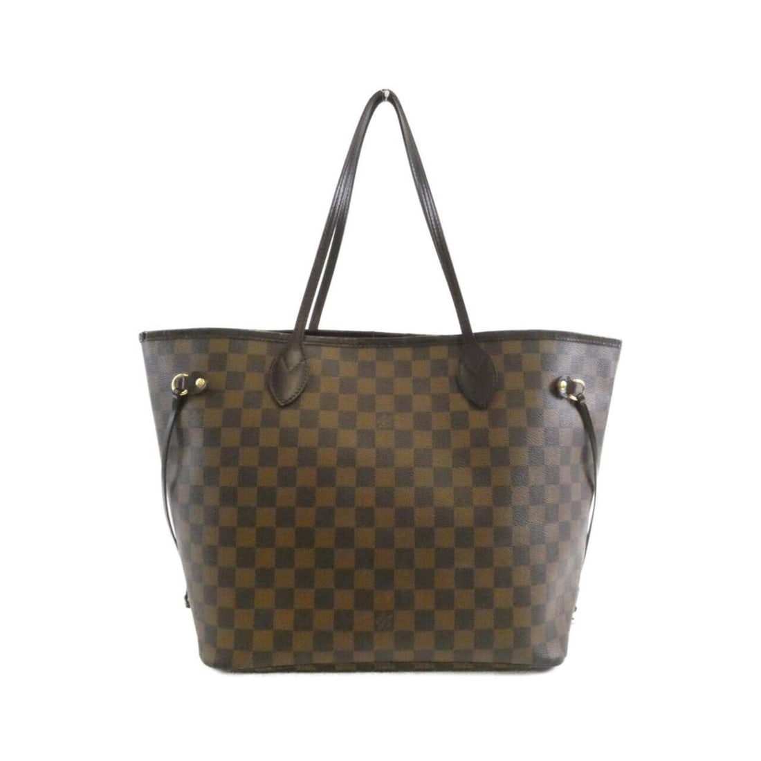 Louis Vuitton Damier Neverfull MM N51105 Handbag: --- Catalog ---Category: SizeSize (HxWxD): 29cm x 46cm x 15cm / 11.41'' x 18.11'' x 5.9''Category: DesignType: HandbagColor: EbeneGender: WomenMaterial: Coated canvas Hardware Color: GoldCategory: Gen