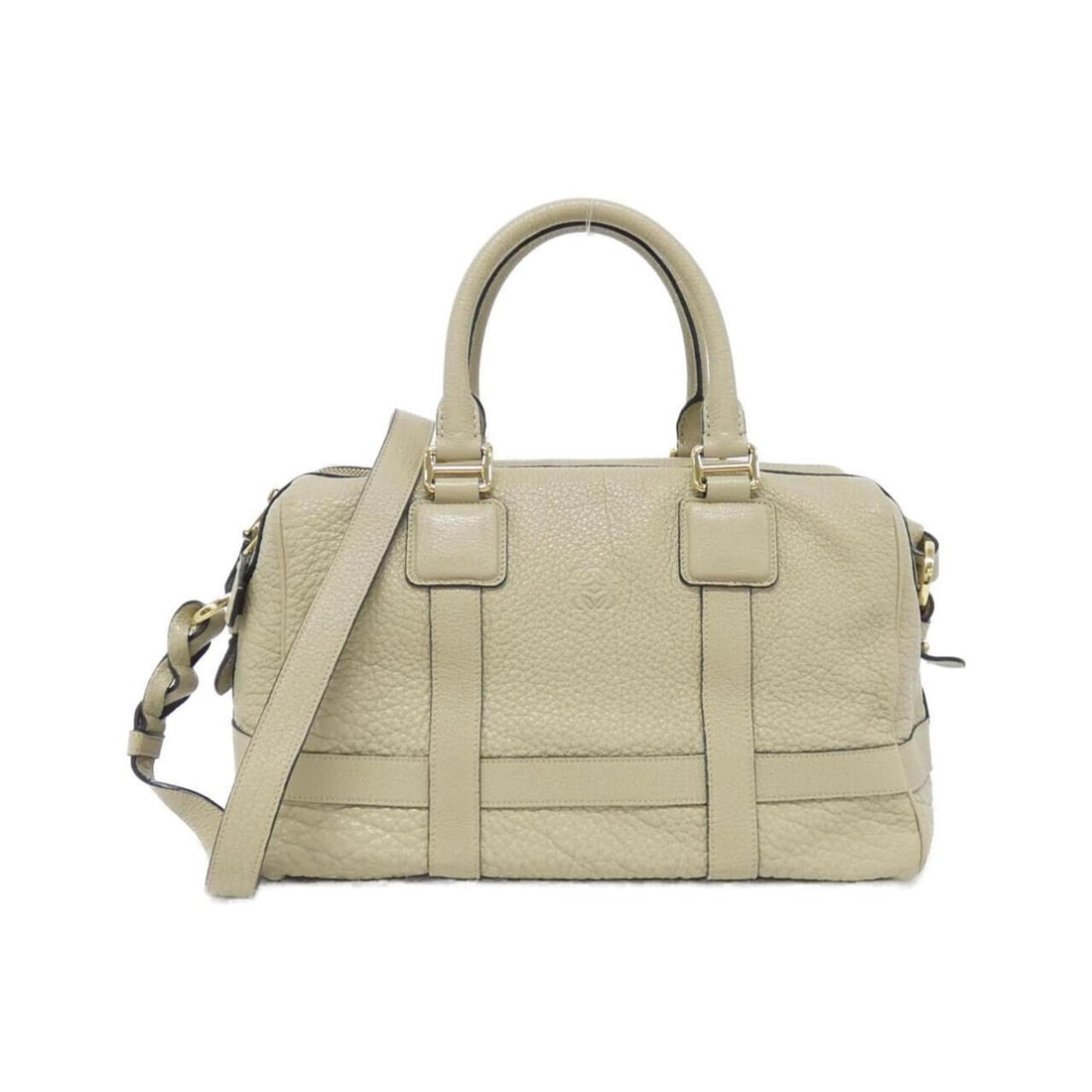 Loewe Paseo 384 04CG41 handbag: --- Catalog ---Category: SizeSize (HxWxD): 21cm x 30cm x 15cm / 8.26'' x 11.81'' x 5.9''Category: DesignType: HandbagColor: Light beigeGender: WomenMaterial: Leather Hardware Color: GoldLeather/Fur Ty
