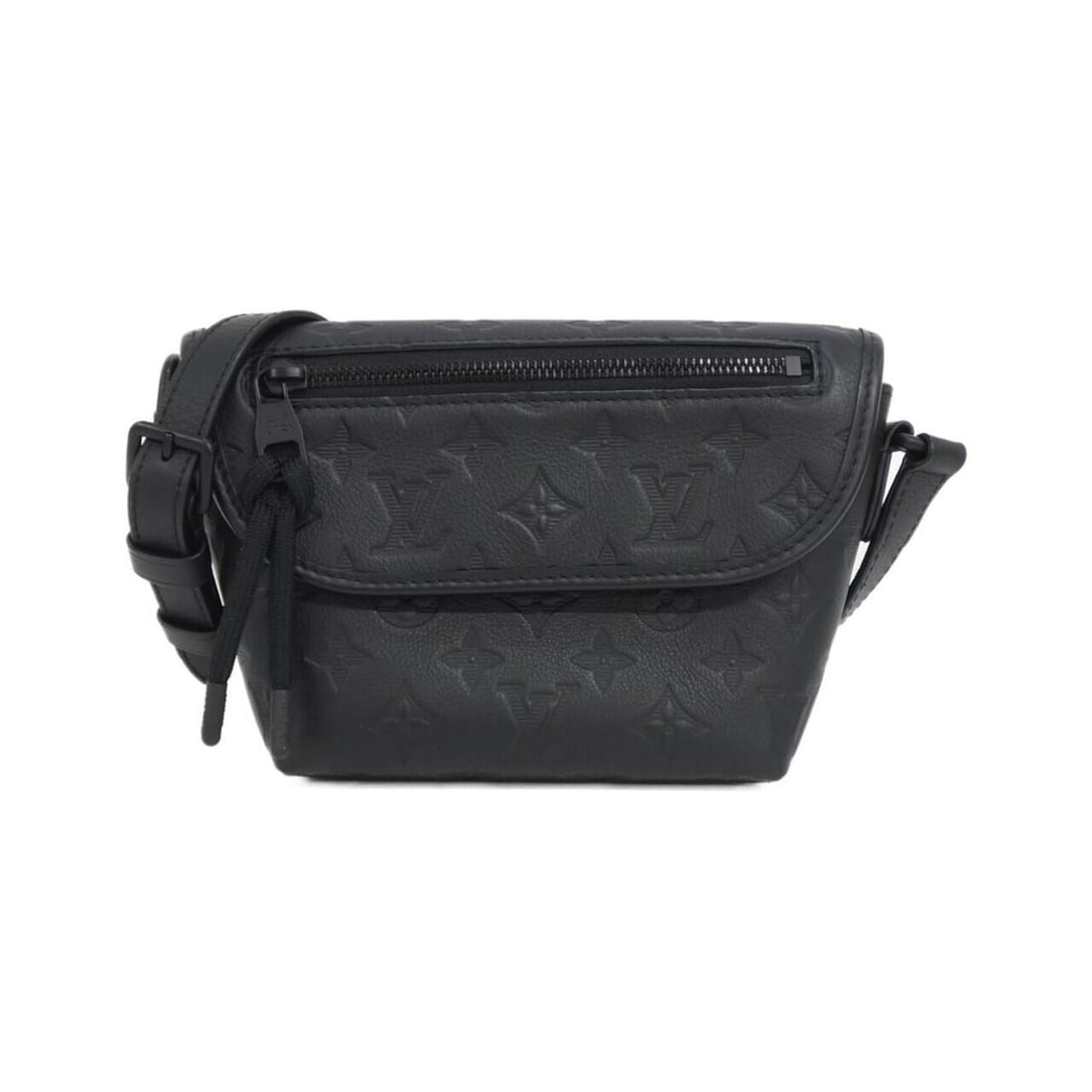 Louis Vuitton Monogram Shadow Pulse Wearable Wallet M12636 Shoulder Bag: --- Catalog ---Category: SizeSize (HxWxD): 15cm x 16cm x 5cm / 5.9'' x 6.29'' x 1.96''Category: DesignType: Shoulder bagColor: BlackGender: Men,WomenMaterial: Leather Leather/Fur Type: Calf leatherCat