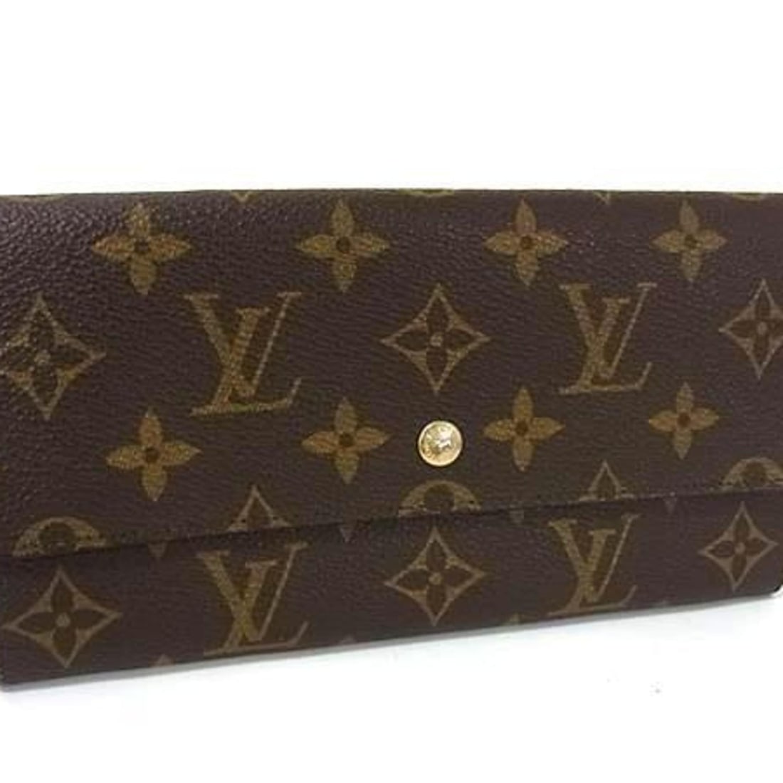 LOUIS VUITTON Louis Vuitton Pochette Porte Monnaie Credit M61723 Brown Monogram Bifold Long Wallet: --- Catalog ---Category: SizeSize (HxWxD): 10cm x 19cm x 1.5cm / 3.93'' x 7.48'' x 0.59''Category: DesignType: Long wallet (bi-fold)Color: BrownGender: Men,Women,UnisexMaterial: Monogram Category: Gen