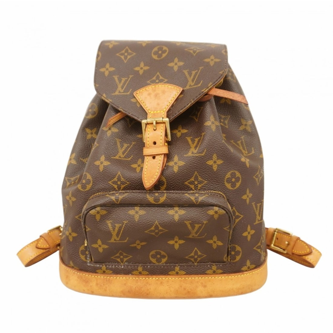 Louis Vuitton Monogram Montsouris MM Backpack M51136 Brown Women's (1 of 14)