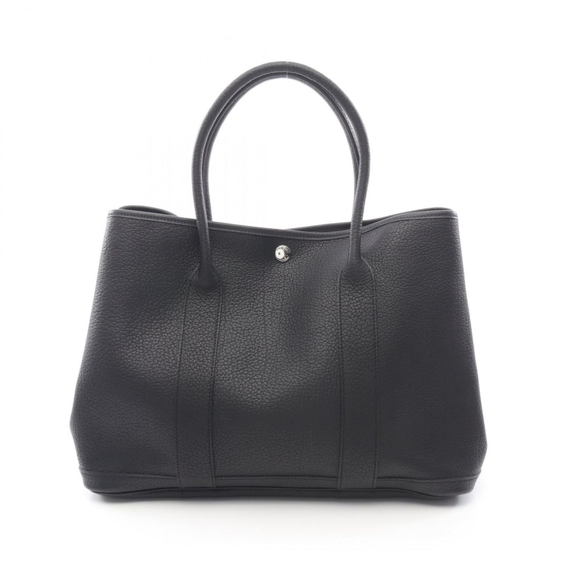 Hermes Hermès Garden Party PM Tote Bag in Negonda Leather, Black: --- Catalog ---Category: SizeSize (HxWxD): 25cm x 36cm x 17cm / 9.84'' x 14.17'' x 6.69''Category: DesignType: Tote bagColor: BlackGender: WomenMaterial: Negonda leather , Leather Category: GeneralBra