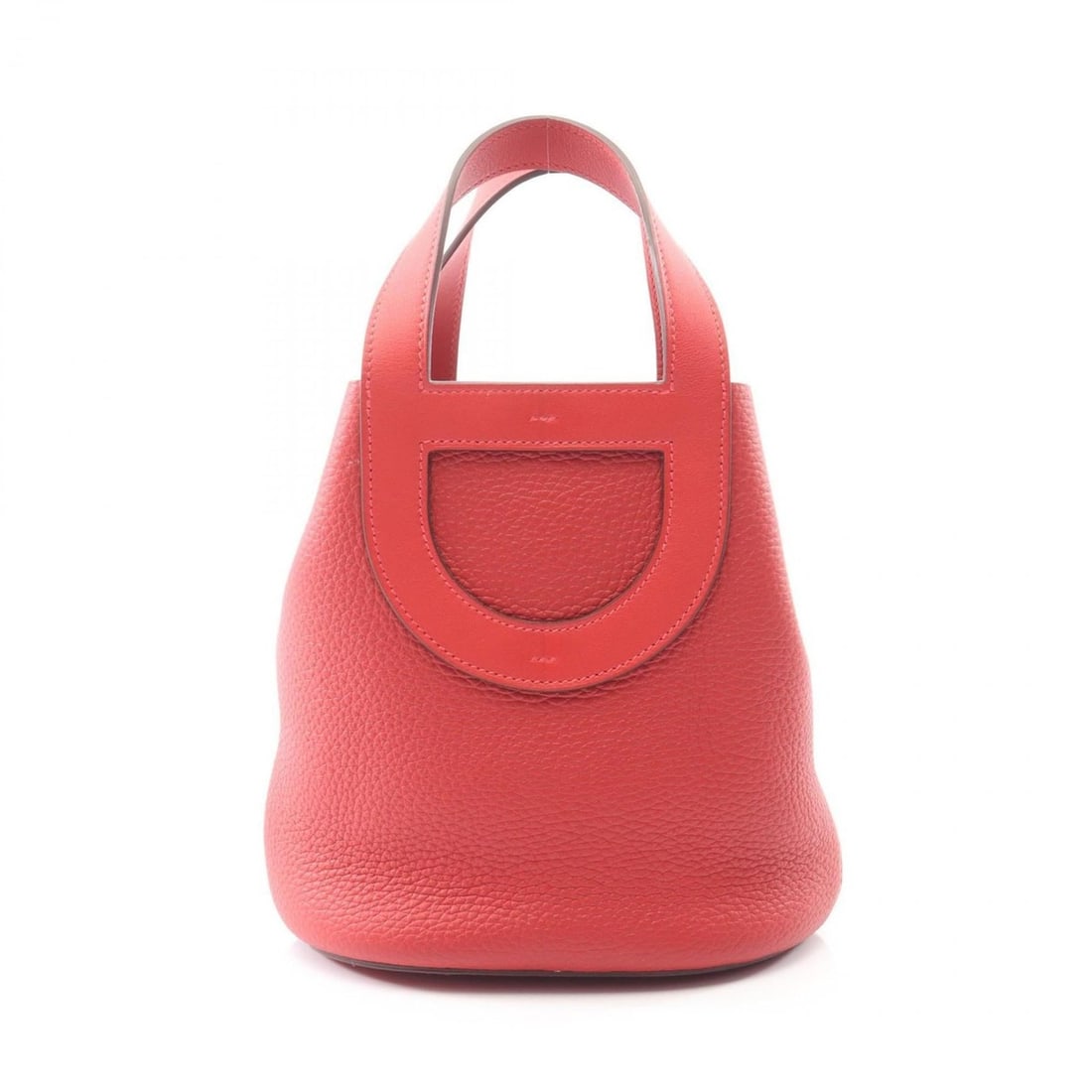 Hermes Hermès In the Loop 18 Handbag, Taurillon Clemence Leather, Red, Women's, 084274CK: --- Catalog ---Category: SizeSize (HxWxD): 20cm x 18cm x 12cm / 7.87'' x 7.08'' x 4.72''Category: DesignType: HandbagColor: Red color, Rouge casaqueGender: WomenMaterial: Taurillon clemence leather ,