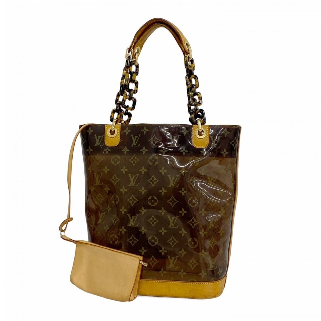 Louis Vuitton Monogram Vinyl Tote Bag, Cover Ambre MM, M92501, Brown, Women's: --- Catalog ---Category: SizeSize (HxWxD): 34cm x 26.5cm x 13cm / 13.38'' x 10.43'' x 5.11''Category: DesignType: Tote bagColor: BrownGender: WomenCategory: GeneralMPN: M92501Brand: Louis Vuitton--- I