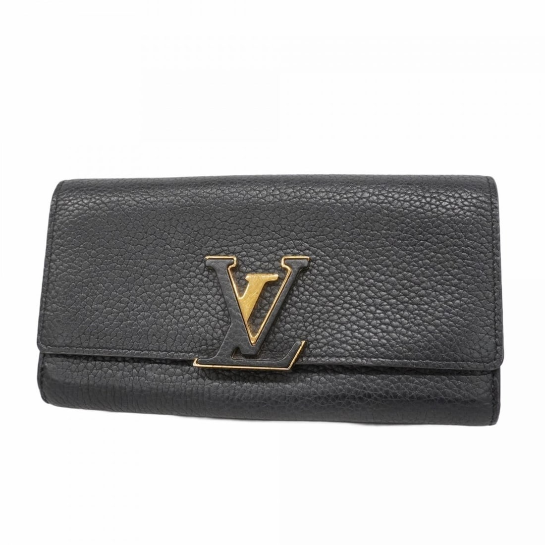 Louis Vuitton Taurillon Portefeuille Capucines Long Wallet M61248 Noir (1 of 19)