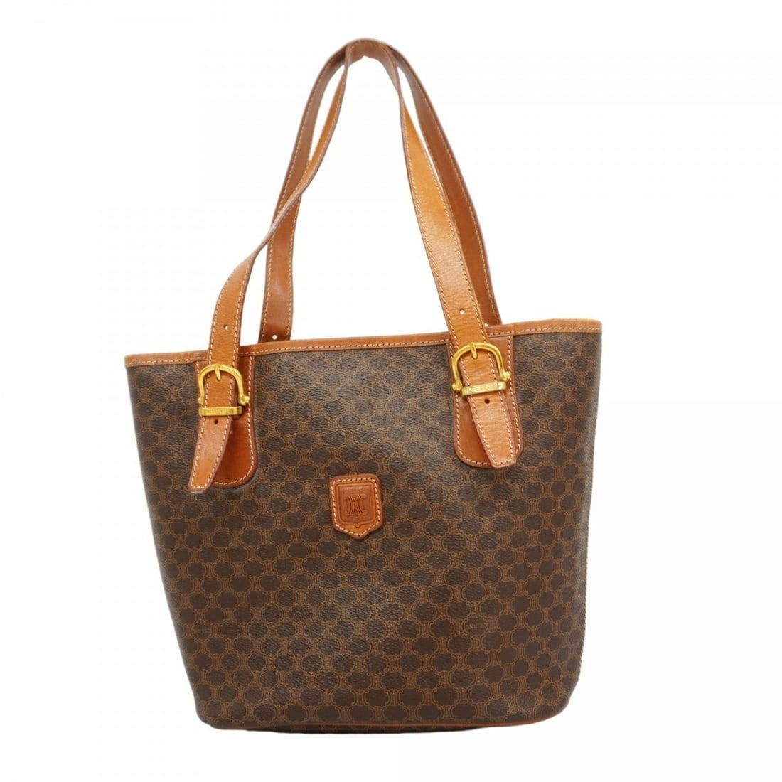 Celine tote bag, Macadam, brown, for women (1 of 16)
