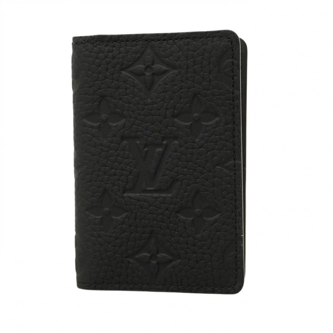 Louis Vuitton Monogram Taurillon Organizer de Poche Card Case, M69044, Noir, Men's: --- Catalog ---Category: DesignType: Business card caseColor: NoirGender: MenCategory: GeneralMPN: M69044Brand: Louis VuittonCategory: Physical PropertiesSize (HxWxD): 11cm x 7.5cm x 1cm / 4.33'' x 2.