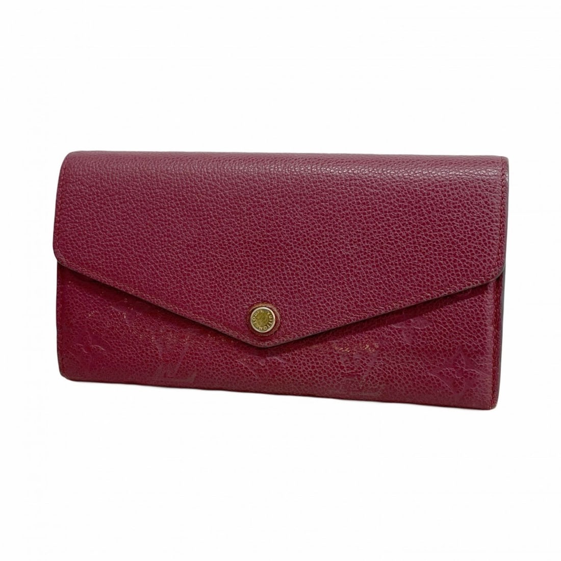 Louis Vuitton Monogram Empreinte Portefeuille Sarah M61183 Long Wallet for Women: --- Catalog ---Category: SizeSize (HxWxD): 11cm x 19cm x 2.5cm / 4.33'' x 7.48'' x 0.98''Category: DesignType: Long wallet (bi-fold)Color: AuroreGender: WomenCategory: GeneralMPN: M61183Brand: Louis V