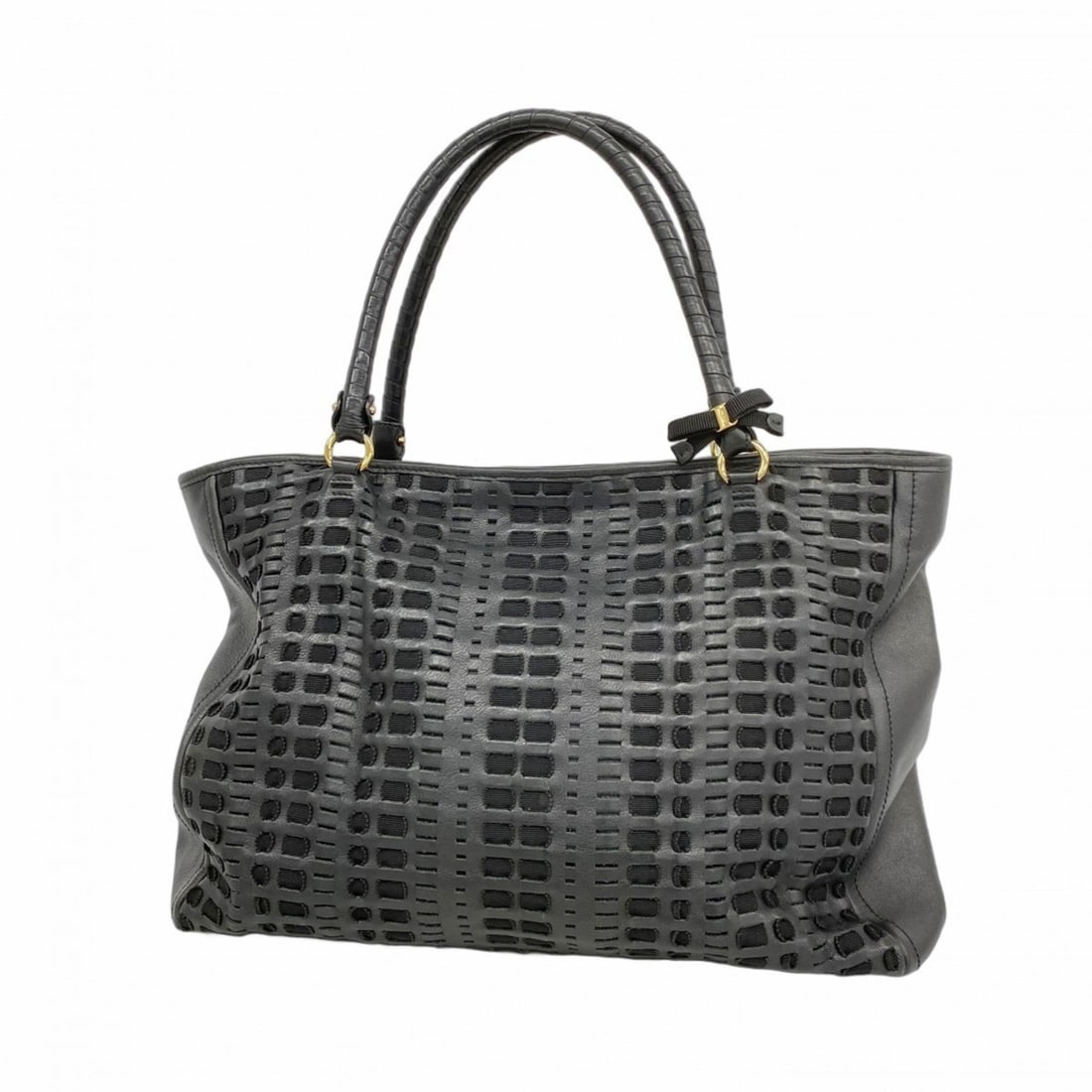 Salvatore Ferragamo Vara Leather Tote Bag, Black, Women's: --- Catalog ---Category: SizeSize (HxWxD): 30cm x 39cm x 13cm / 11.81'' x 15.35'' x 5.11''Category: DesignType: Tote bagColor: BlackGender: WomenMaterial: Leather Hardware Color: GoldCategory: General