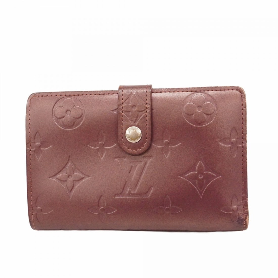 Louis Vuitton Monogram Matte Porte Monnaie Wallet M65156 Violet Women's: --- Catalog ---Category: SizeSize (HxWxD): 9cm x 13.5cm x 2cm / 3.54'' x 5.31'' x 0.78''Category: DesignType: Wallet (bi-fold)Color: VioletGender: WomenCategory: GeneralMPN: M65156Brand: Louis Vuitton