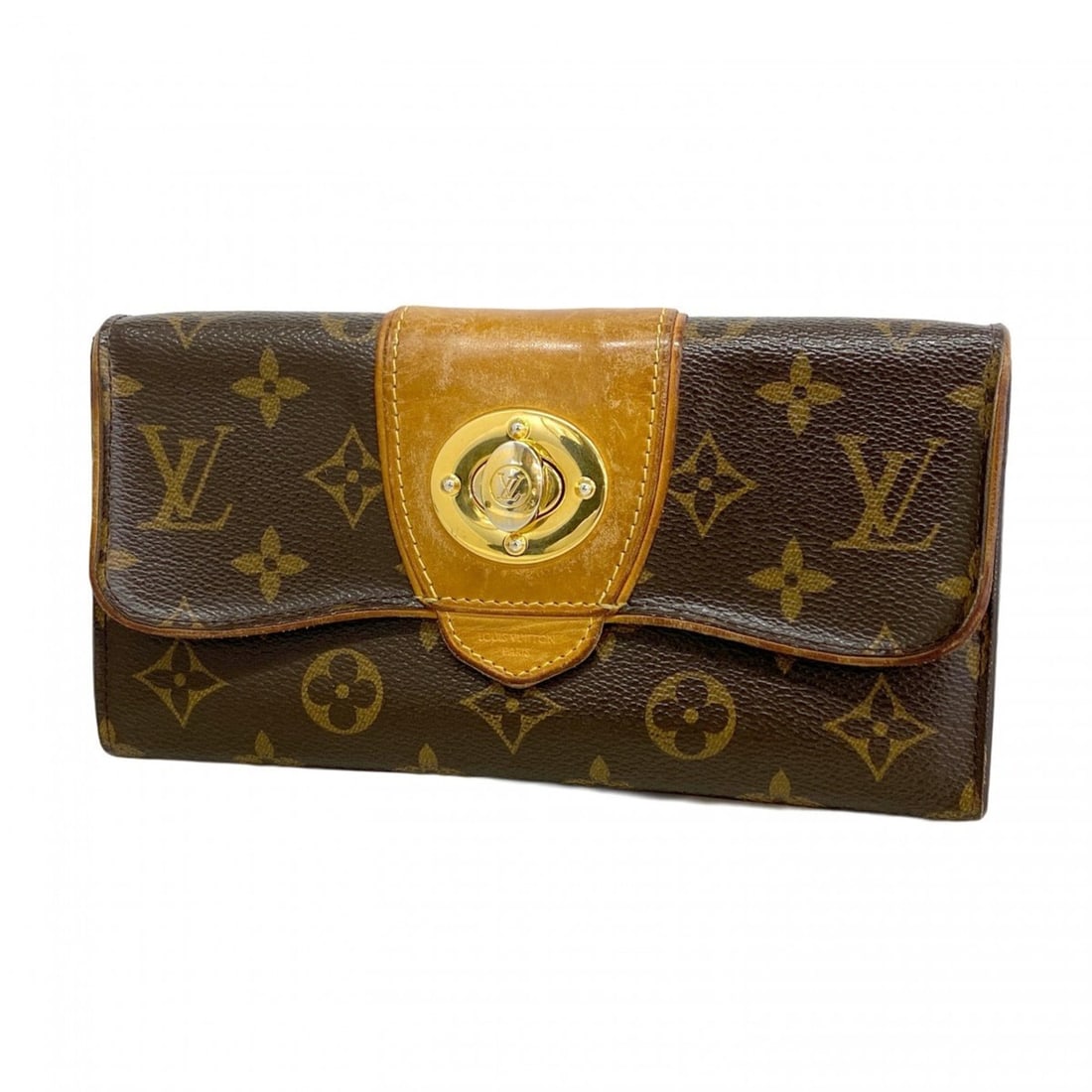 Louis Vuitton Monogram Portefeuille Boëtie Long Wallet M63220 Brown Women's: --- Catalog ---Category: SizeSize (HxWxD): 11.5cm x 20.5cm x 3cm / 4.52'' x 8.07'' x 1.18''Category: DesignType: Long wallet (bi-fold)Color: BrownGender: WomenCategory: GeneralMPN: M63220Brand: Louis