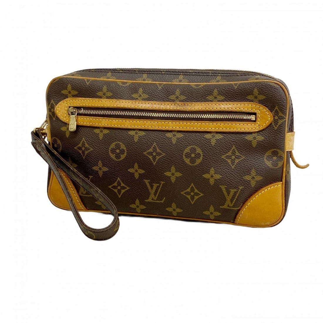 Louis Vuitton Monogram Marly Dragonne GM Clutch Bag M51825 Brown Men's: --- Catalog ---Category: SizeSize (HxWxD): 15cm x 26cm x 4cm / 5.9'' x 10.23'' x 1.57''Category: DesignType: Clutch bagColor: BrownGender: MenCategory: GeneralMPN: M51825Brand: Louis Vuitton--- Item L