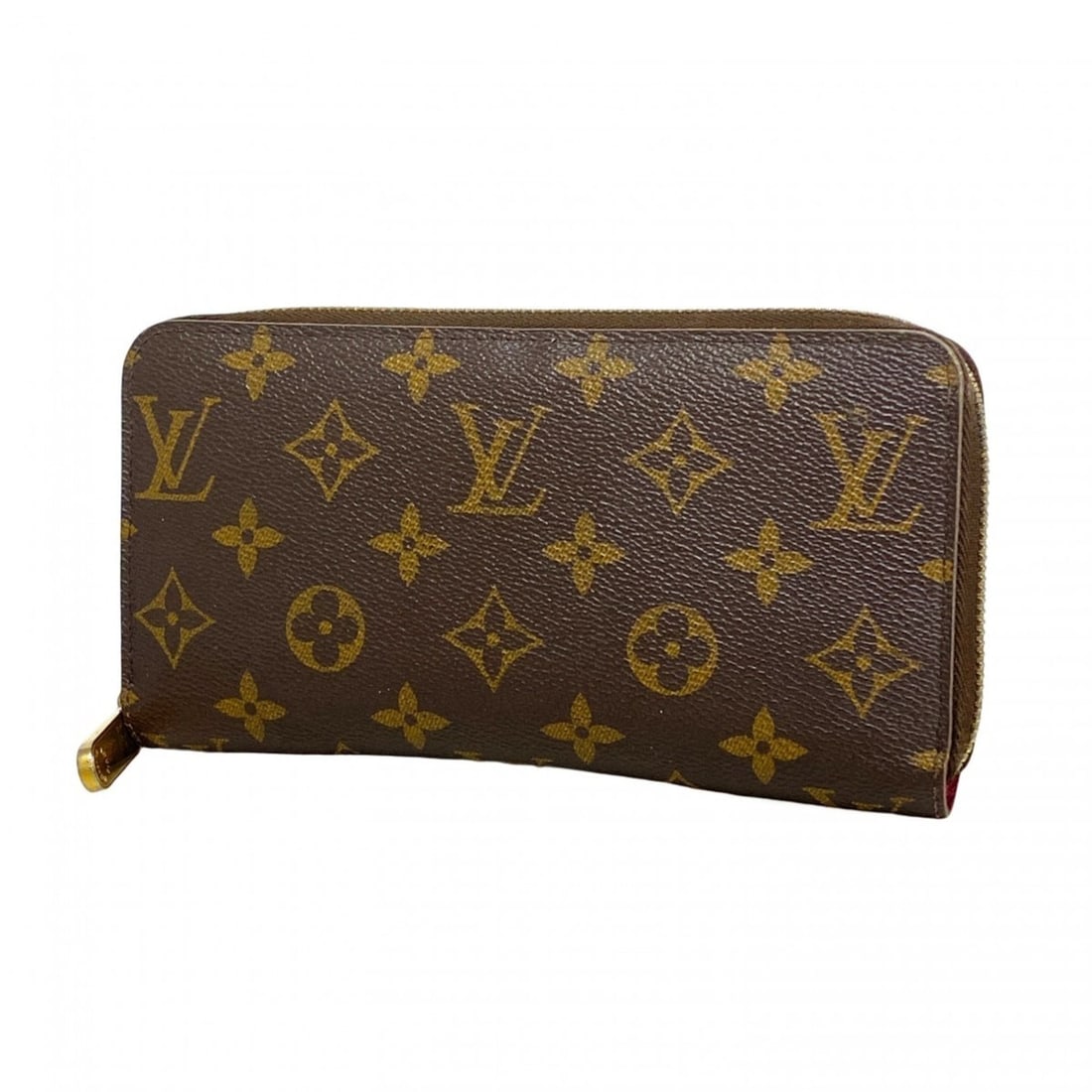 Louis Vuitton Monogram Zippy Wallet M41895 Brown Fuchsia Women's: --- Catalog ---Category: SizeSize (HxWxD): 10cm x 19.5cm x 2.5cm / 3.93'' x 7.67'' x 0.98''Category: DesignType: Long wallet (bi-fold)Color: Brown, FuchsiaGender: WomenCategory: GeneralMPN: M41895Bran