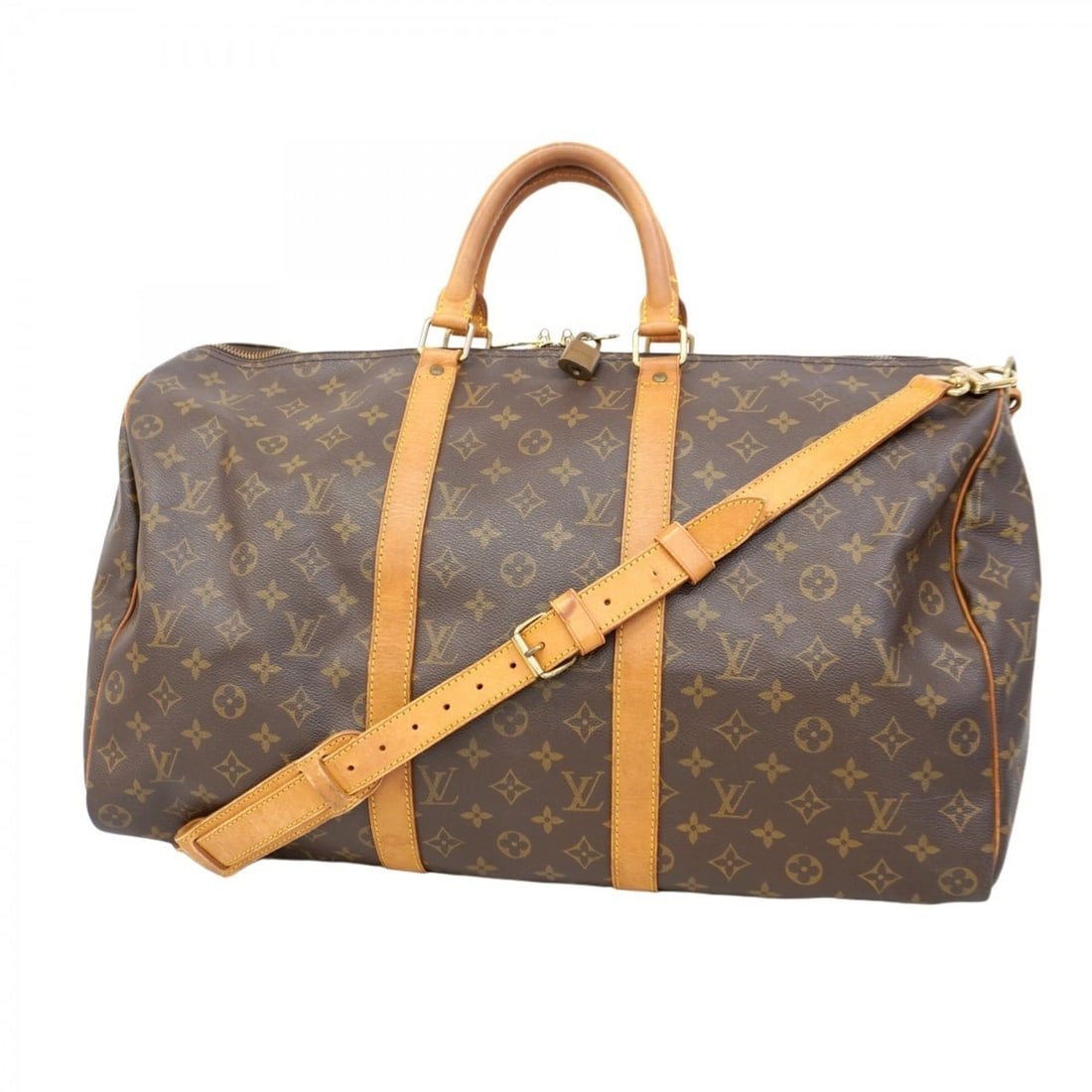 Louis Vuitton Monogram Keepall Bandouliere 50 Boston Bag M41416 Brown Men's and Women's: --- Catalog ---Category: SizeSize (HxWxD): 29cm x 51cm x 23cm / 11.41'' x 20.07'' x 9.05''Category: DesignType: Boston bagColor: BrownGender: Men,WomenCategory: GeneralMPN: M41416Brand: Louis Vuitton-
