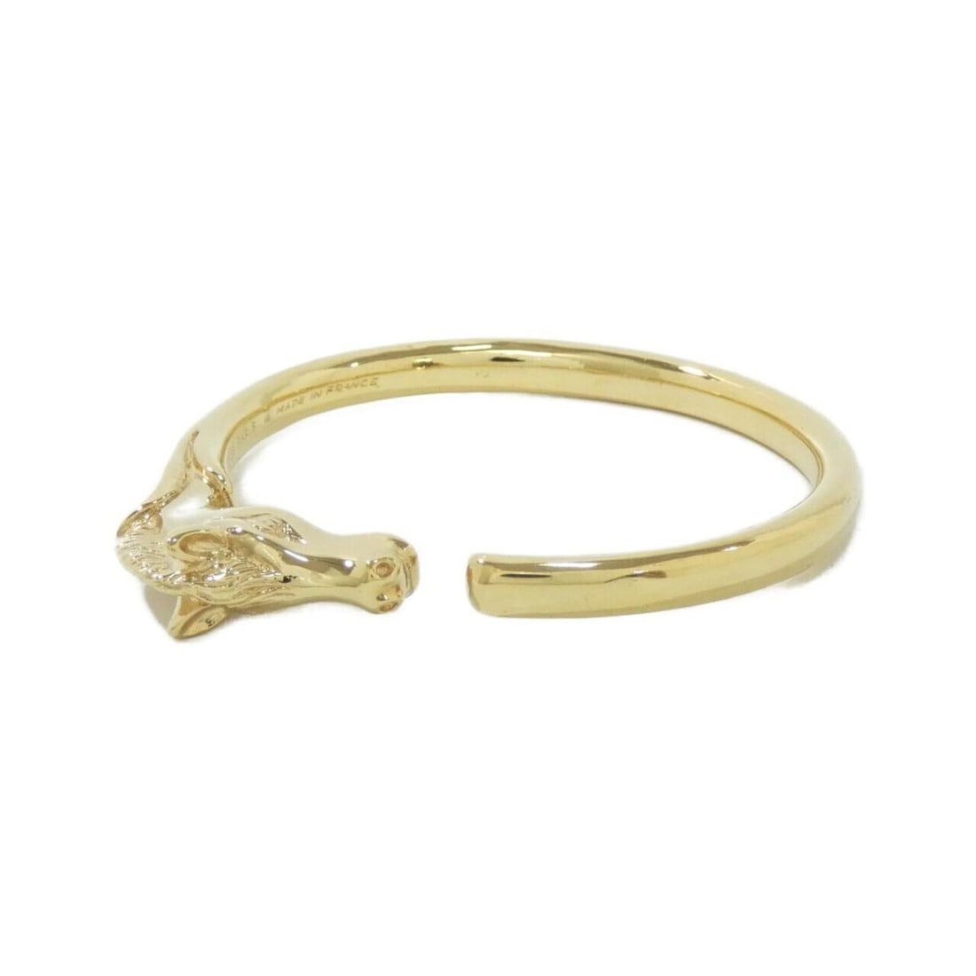 Hermes Bangle: --- Catalog ---Category: SizeLength: 20cm / 7.87''Category: DesignType: BangleColor: SilverGender: WomenCategory: GeneralBrand: Hermes--- Item List ---Section: ConditionRanking: Rank A Used - A few tr