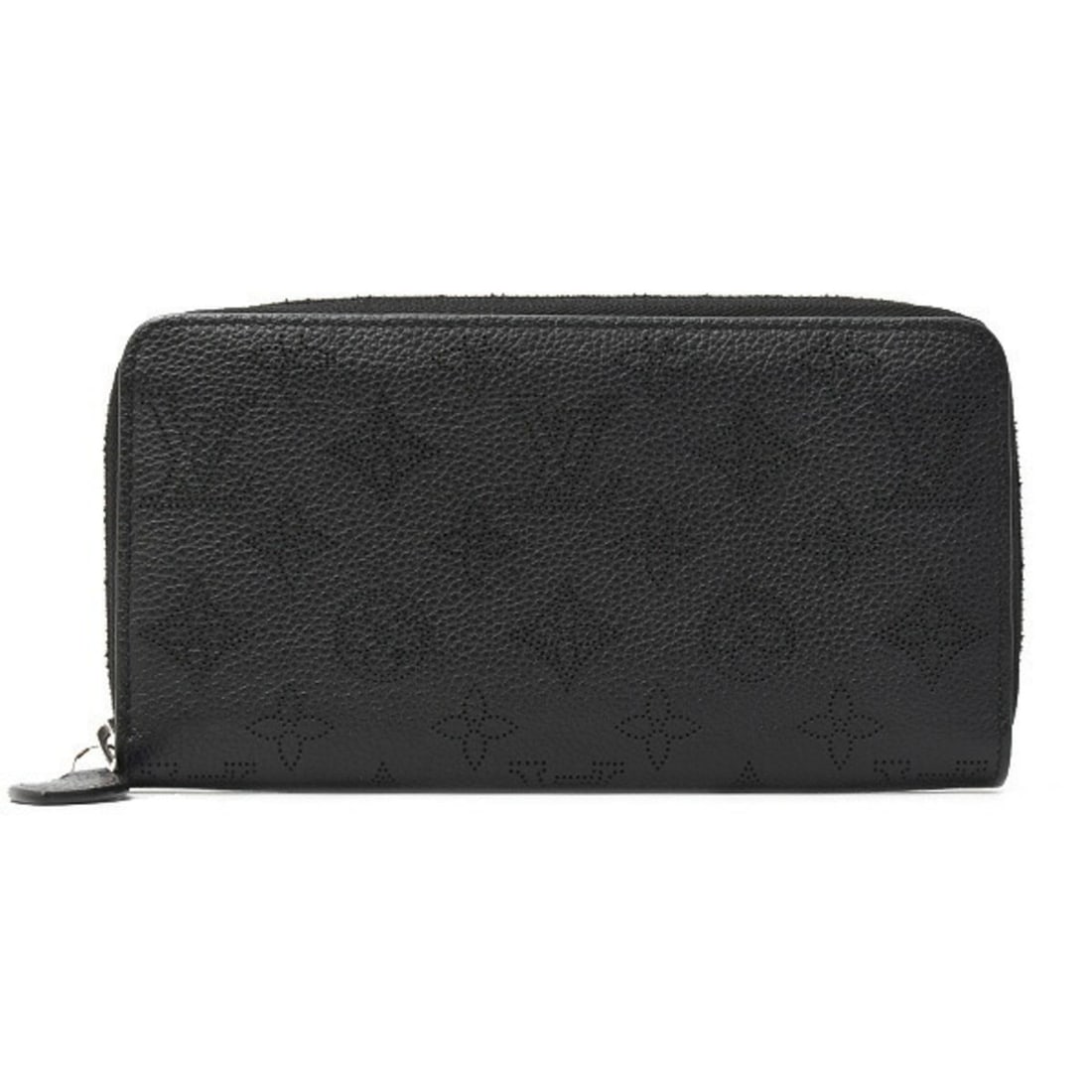 Louis Vuitton Wallet for Men and Women, Zippy Wallet, Round Long Mahina Noir, M61867 (1 of 18)