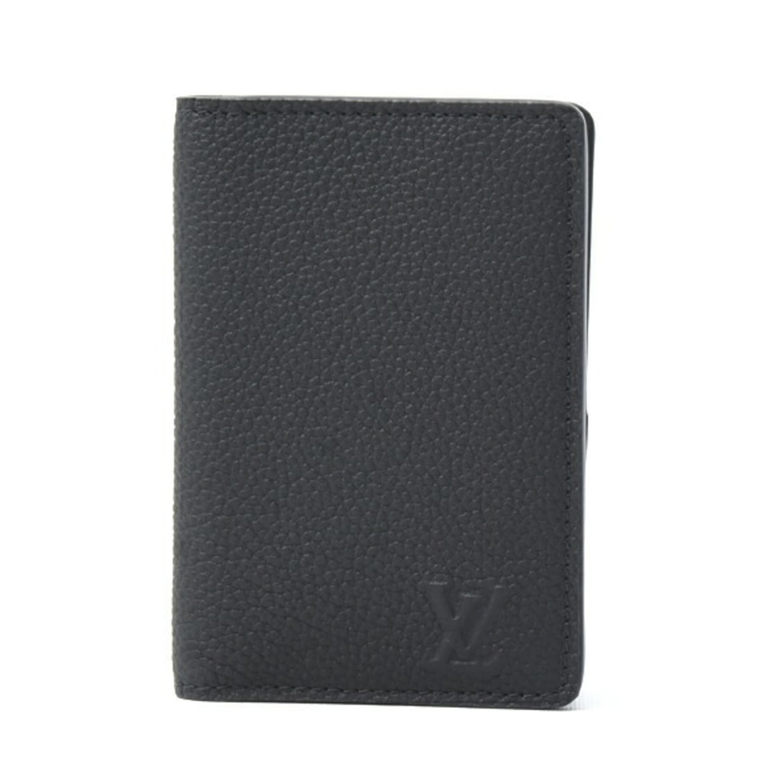 Louis Vuitton Men's LV Aerogram Card Case Organizer de Poche Noir M25951: --- Catalog ---Category: DesignType: Card caseColor: Black, NoirGender: MenMaterial: Monogram , Leather Category: GeneralMPN: M25951Brand: Louis VuittonCountry of Origin: FranceCategory: Physical Prop