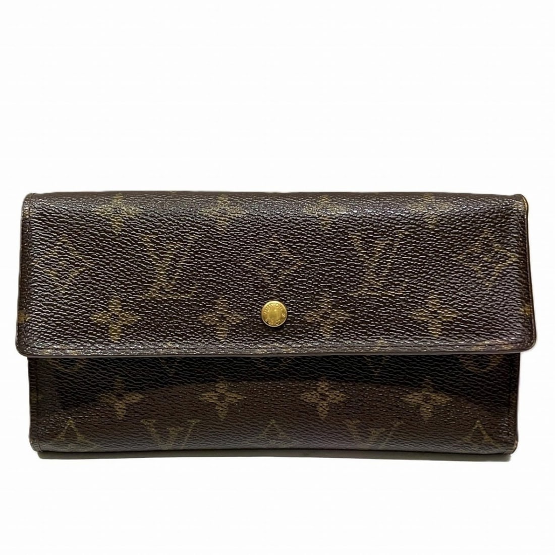 Louis Vuitton Long Wallet Porte Tresor International Monogram Toal Fabric M61215 (1 of 10)