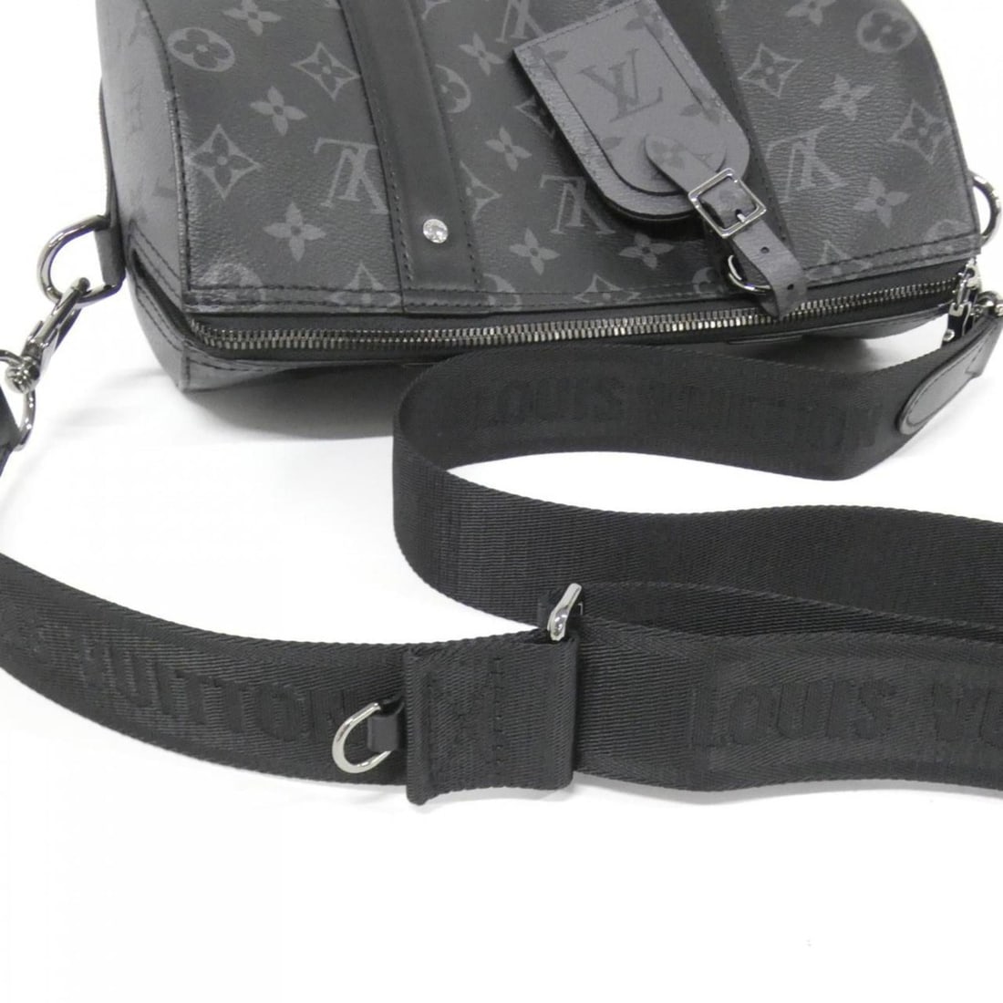 Louis Vuitton Monogram Eclipse Reverse City Keepall M45936 Shoulder Bag - 6