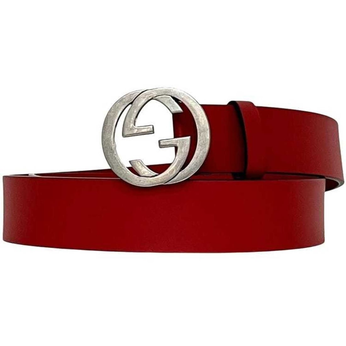 Gucci Belt ec-24881 Red Interlocking 546389 BGH0N 525040 Waist 98cm Unused Leather GUCCI 36mm GG: --- Catalog ---Category: SizeWidth: 3.6cm / 1.41''Length: 88.5cm - 98.5cm / 34.84'' - 38.77''Buckle Size: 4.9cm x 5.3cm / 1.92'' x 2.08''Category: DesignType: Standard beltColor: Red colorGender:
