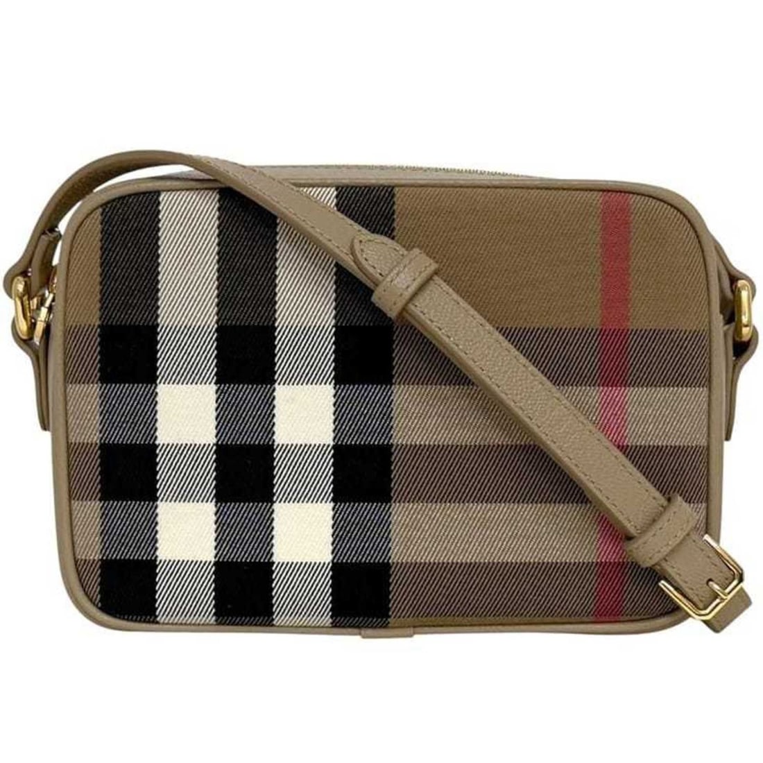 Burberry Shoulder Bag ec-24875 Beige Nova Check 8085076 Unused Canvas Leather BURBERRY Crossbody: --- Catalog ---Category: SizeSize (HxWxD): 13.5cm x 20cm x 5.5cm / 5.31'' x 7.87'' x 2.16''Strap Length: 111.5cm - 121.5cm / 43.89'' - 47.83''Category: DesignType: Shoulder bagColor: BeigeGender: Men,