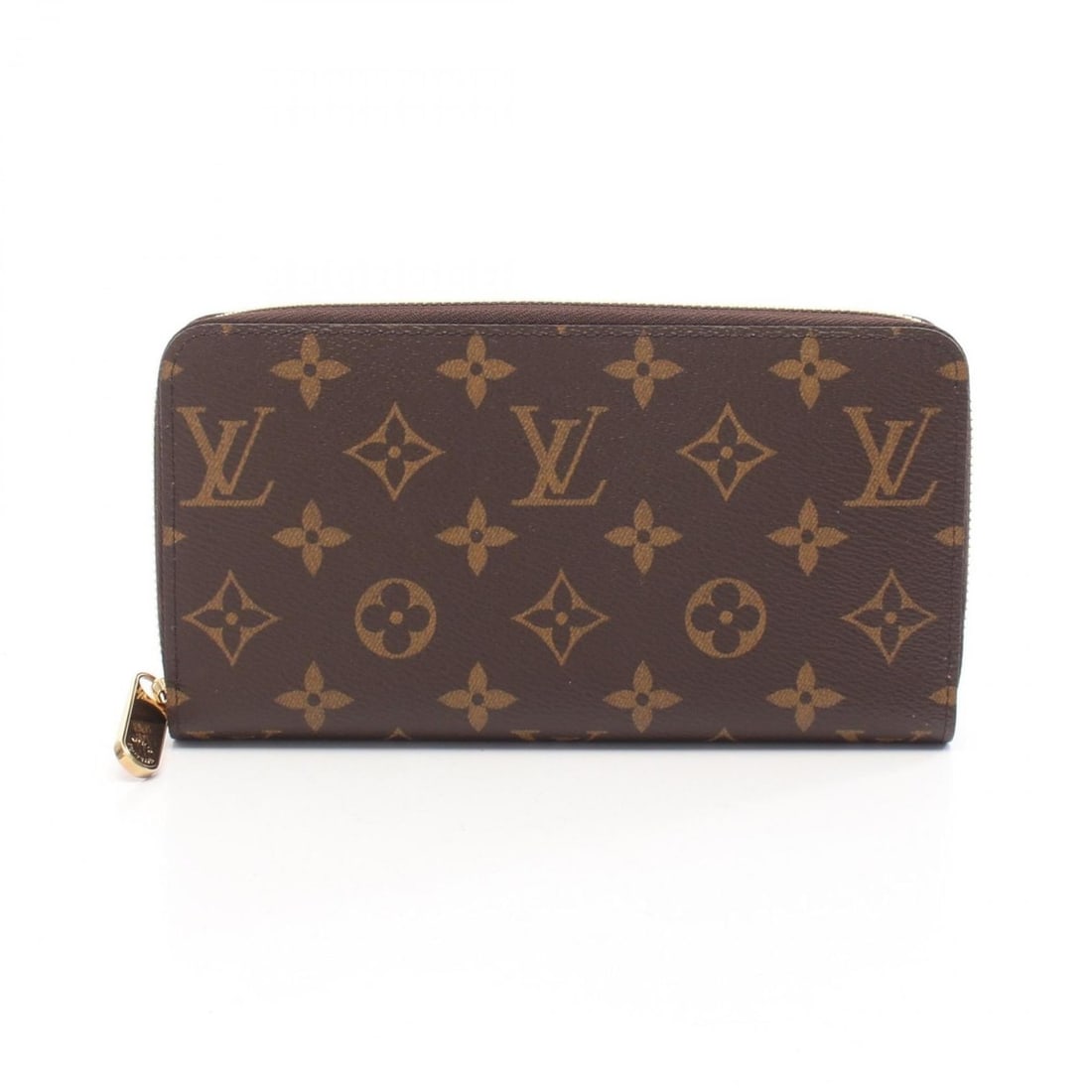 Louis Vuitton Zippy Wallet, Round Long Canvas Monogram, Men's and Women's, Brown, M42616 (1 of 11)