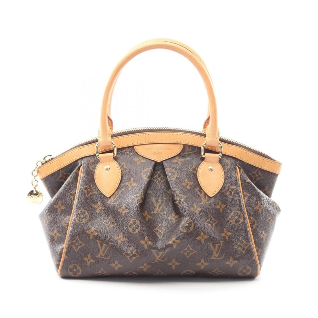 Louis Vuitton Tivoli PM Handbag, Coated Canvas and Leather, Monogram, Women's, Brown, M40143: --- Catalog ---Category: SizeSize (HxWxD): 22cm x 29cm x 14cm / 8.66'' x 11.41'' x 5.51''Category: DesignType: HandbagColor: Brown, MonogramGender: WomenMaterial: Coated canvas , Leather Category: Gen