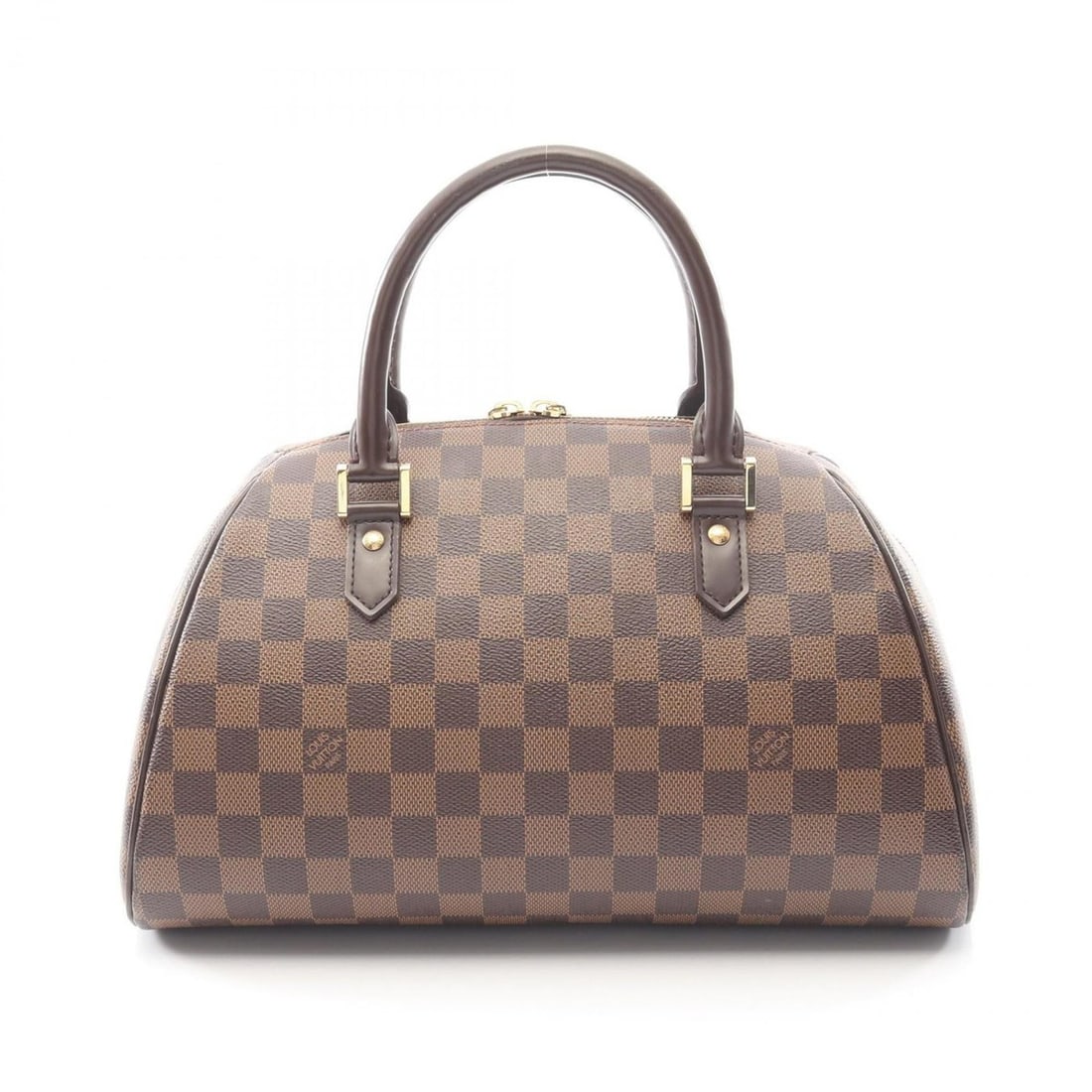 Louis Vuitton Rivera MM Handbag, Coated Canvas and Leather with Damier Finish, Brown, N41434 (1 of 15)