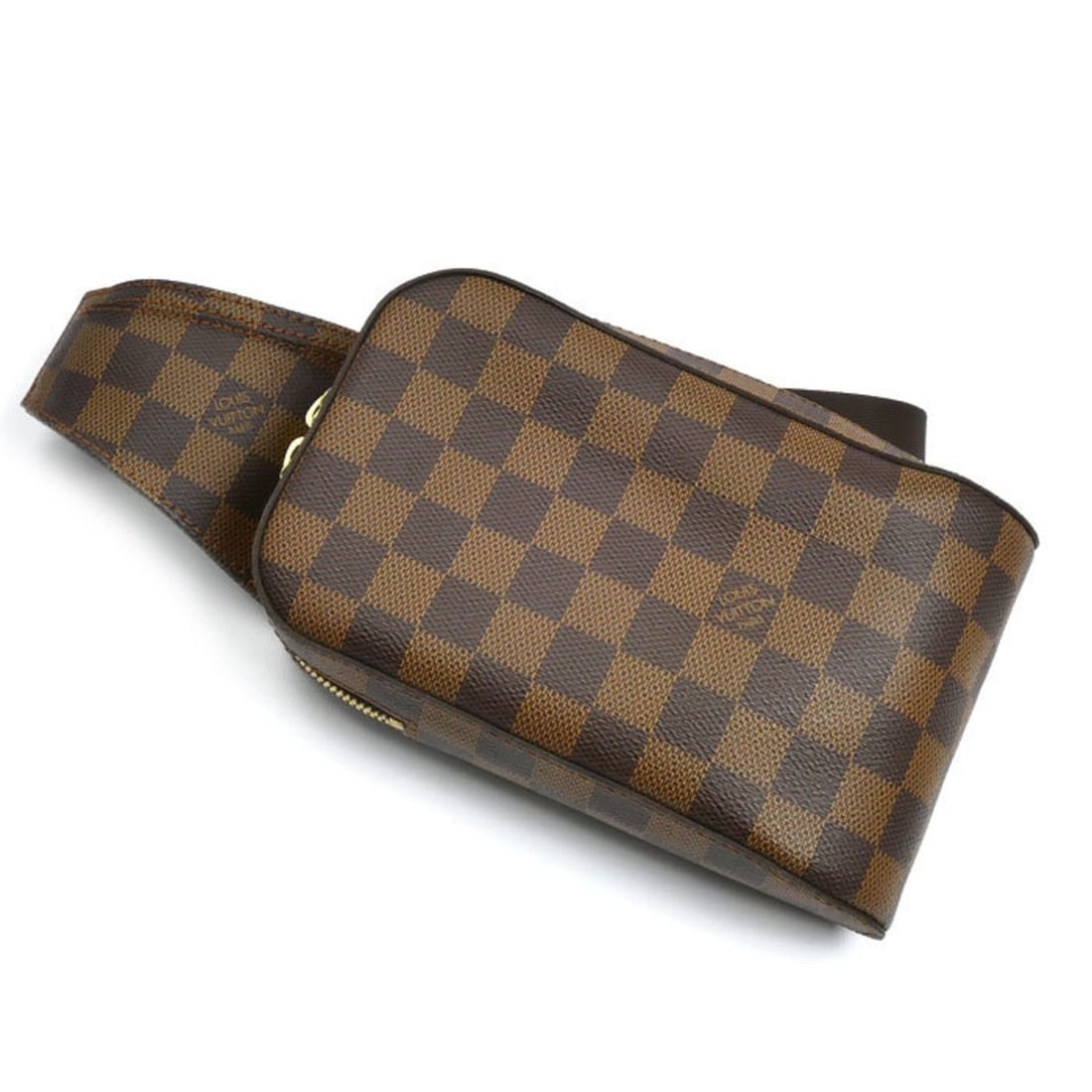 LOUIS VUITTON Louis Vuitton Geronimos Body Bag Damier N51994 Unisex: --- Catalog ---Category: SizeSize (HxWxD): 20cm x 11.5cm x 5cm / 7.87'' x 4.52'' x 1.96''Category: DesignType: Sling bagColor: BrownGender: Women,MenMaterial: Damier Canvas Category: GeneralMPN: N5199