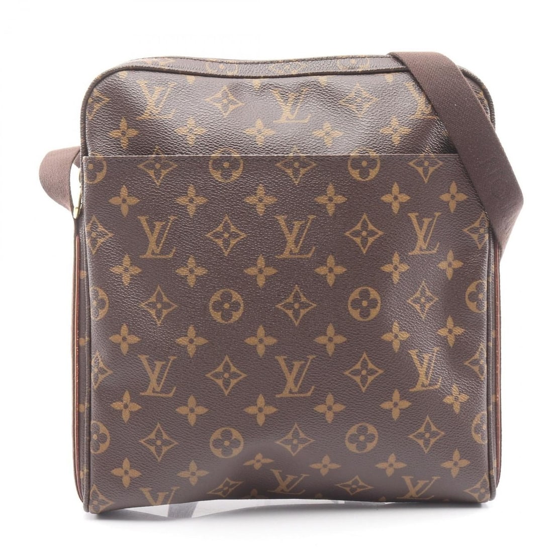 Louis Vuitton Trotter Bobur Shoulder Bag, Coated Canvas and Leather, Monogram, Brown, Men's Women's, (1 of 20)