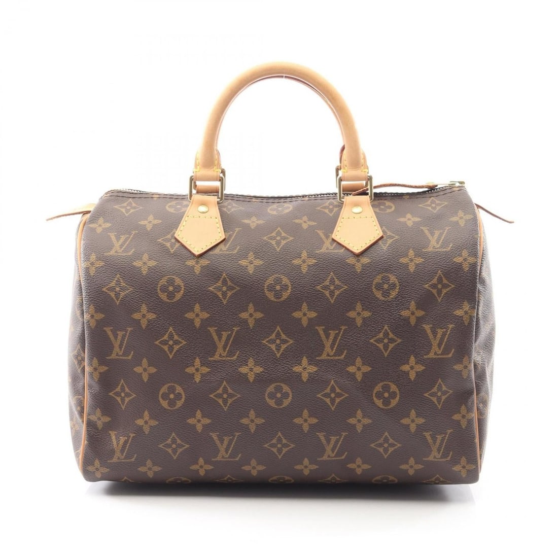 Louis Vuitton Speedy 30 Handbag, Coated Canvas and Leather, Monogram, Women's, Brown, M41526 (1 of 16)