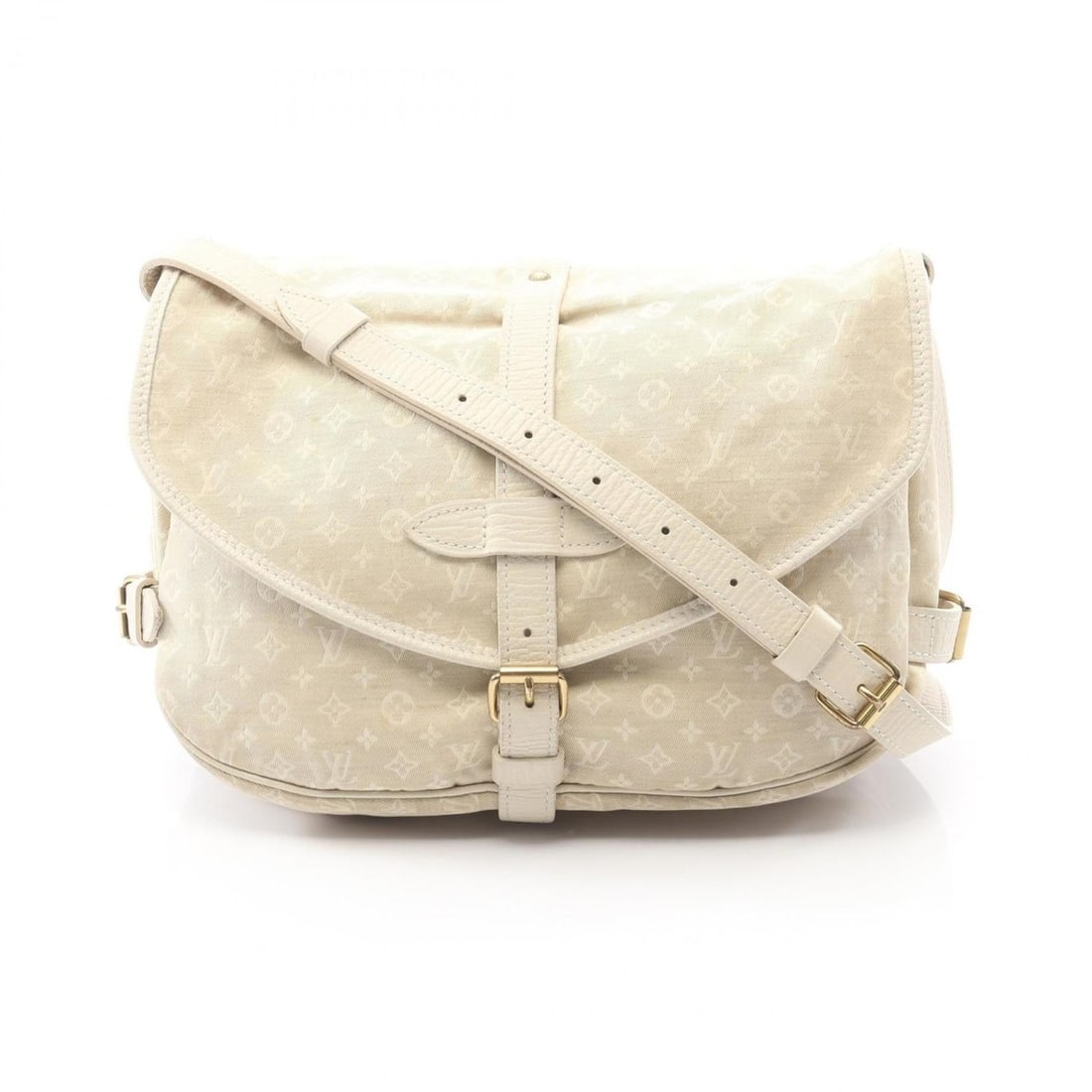 Louis Vuitton Saumur Shoulder Bag, Canvas and Leather, Monogram Mini Lan, Women's, Ivory, M95314: --- Catalog ---Category: SizeSize (HxWxD): 21cm x 28cm x 5cm / 8.26'' x 11.02'' x 1.96''Strap Length: 106cm - 130cm / 41.73'' - 51.18''Category: DesignType: Shoulder bagColor: Dune, IvoryGender: Women