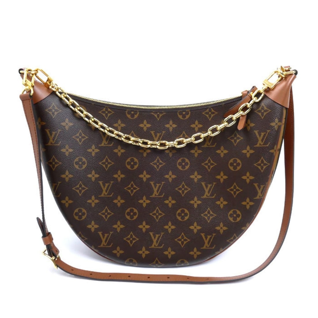 LOUIS VUITTON Louis Vuitton Loop Hobo Monogram Shoulder Bag M46311 Women's (1 of 13)