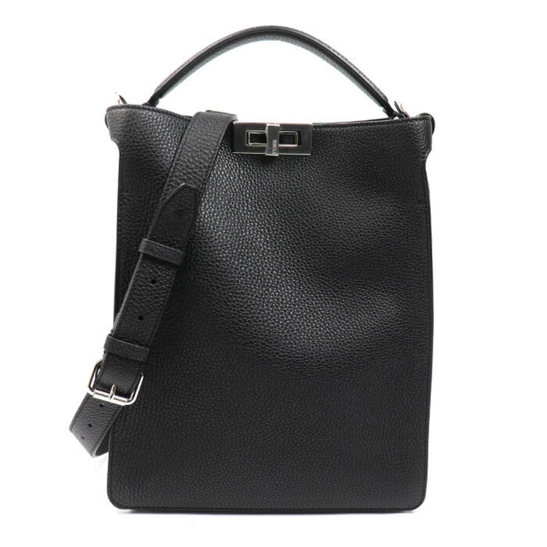 FENDI Peekaboo X-Lite Small 2-Way Shoulder Bag, Black, 7VA611 AH8Z F0GXN, Women's (1 of 20)