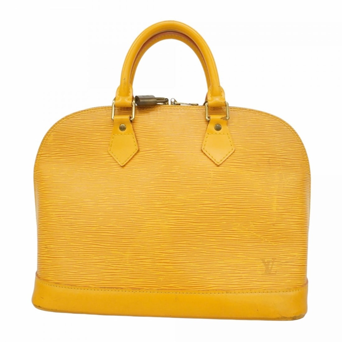 Louis Vuitton Epi Alma Handbag M52149 Jaune Women's (1 of 20)