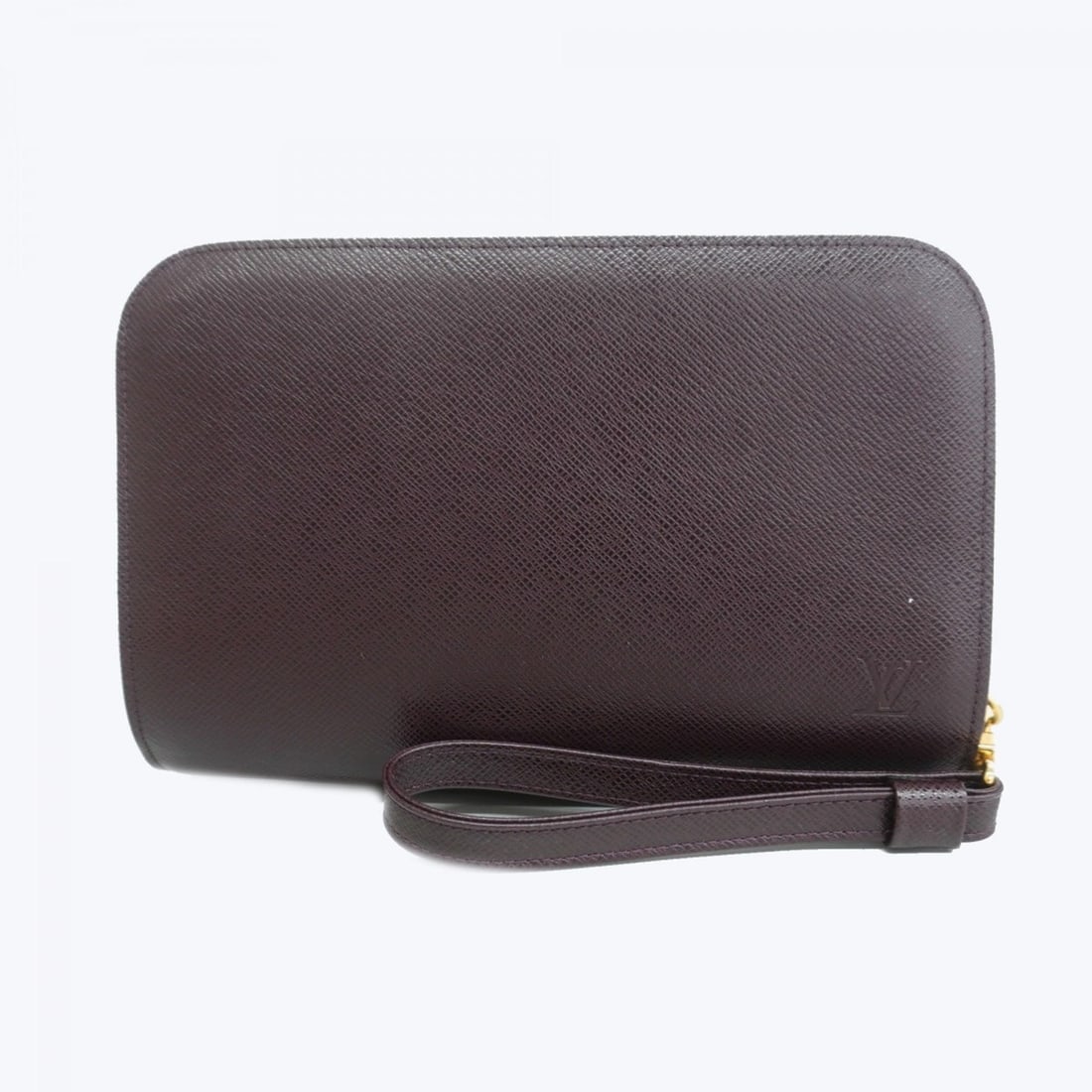 Louis Vuitton Taiga Baikal Clutch Bag M30186 Acajou Men's (1 of 19)