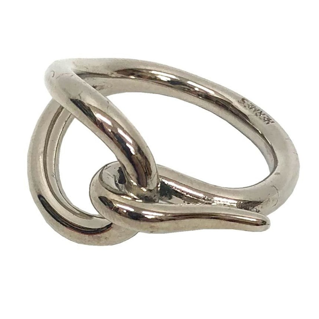 Hermes HERMES scarf ring jumbo silver color (1 of 20)