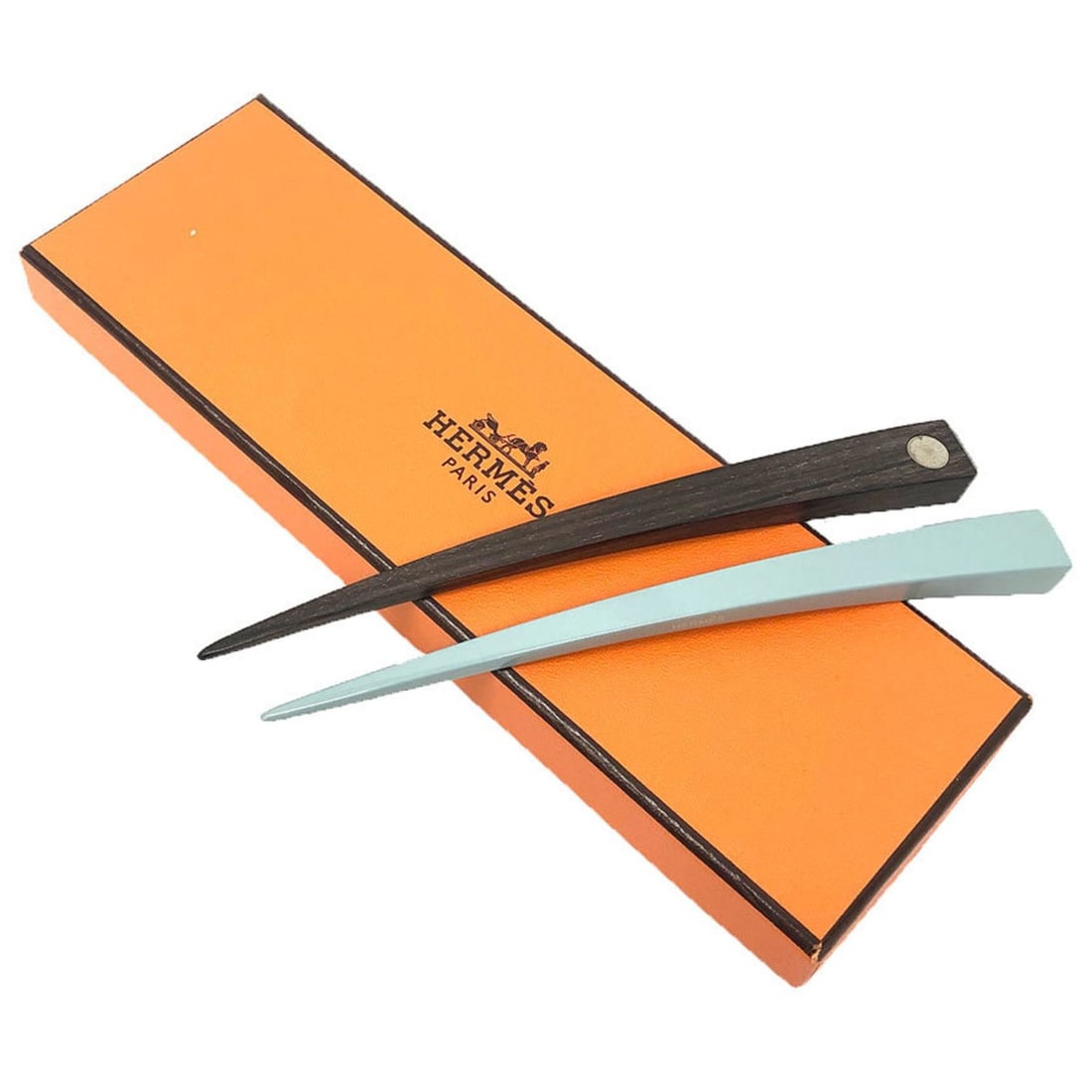 Hermes Hermès Serie Kanzashi Hairpin Hair Pick Set of 2 Accessories (1 of 20)