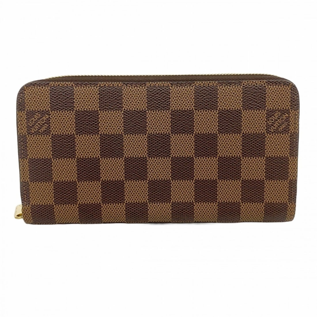 Louis Vuitton Damier Zippy Wallet N41661 Ebene Long for Men and Women (1 of 11)