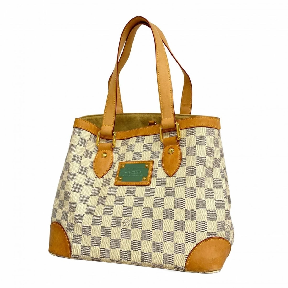 Louis Vuitton Damier Azur Hampstead PM Tote Bag N51207 White Women's: --- Catalog ---Category: SizeSize (HxWxD): 24cm x 28.5cm x 18cm / 9.44'' x 11.22'' x 7.08''Category: DesignType: Tote bagColor: WhiteGender: WomenCategory: GeneralMPN: N51207Brand: Louis Vuitton--- It