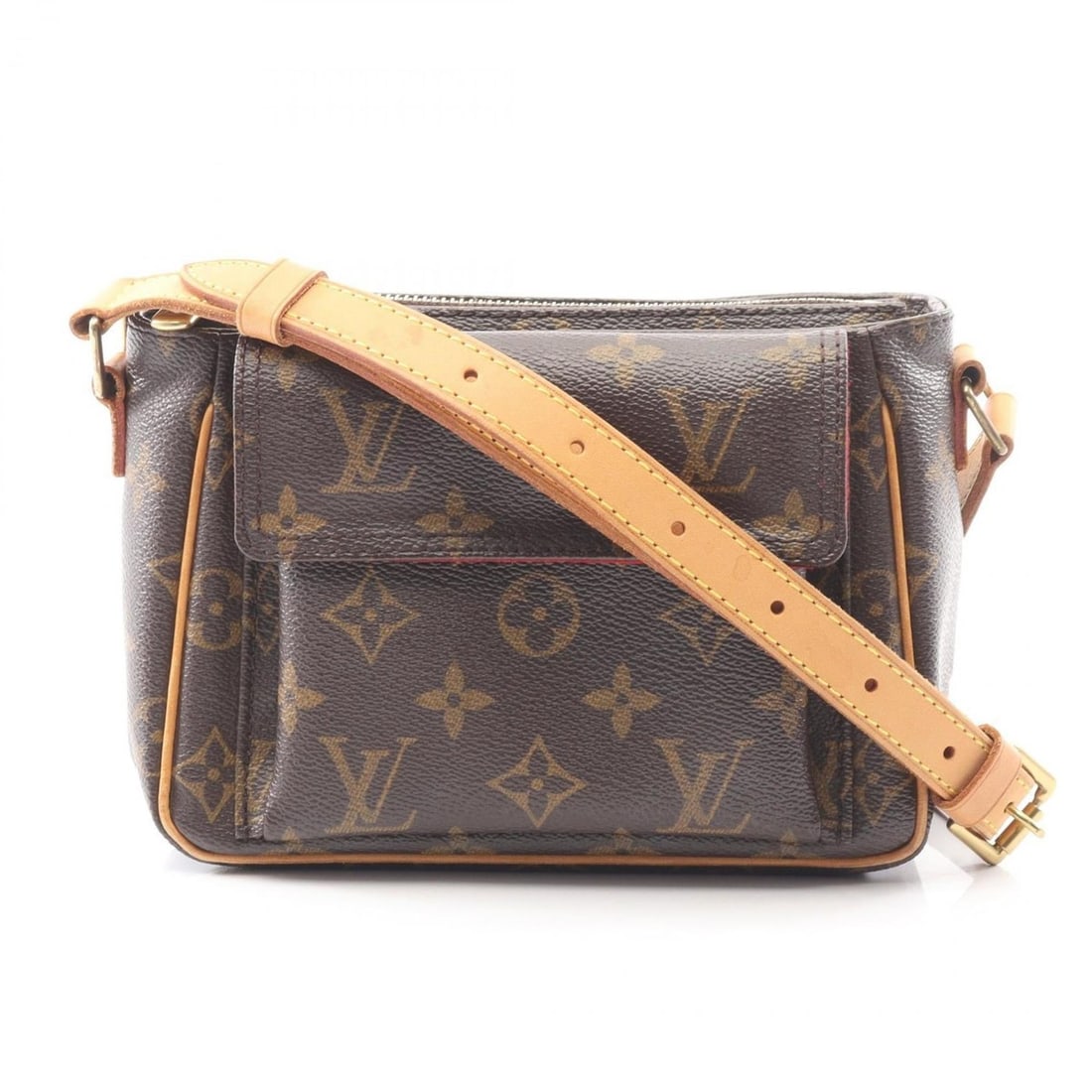 Louis Vuitton Viva Cite PM Shoulder Bag, Coated Canvas and Leather, Monogram, Women's, Brown, M51165 (1 of 14)