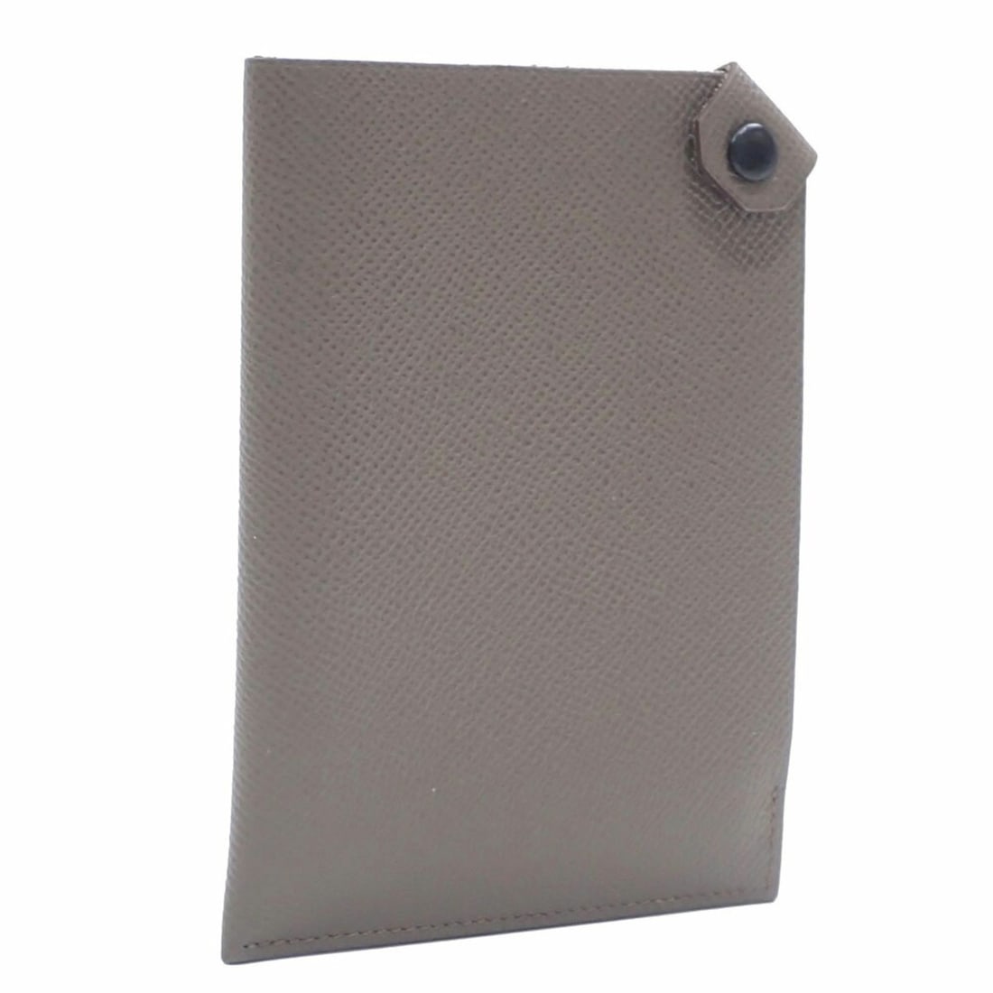 Hermes Tarmac Passport Case Etain Grey Epsom Leather Y Stamp Made around 2020 HERMES Genuine Women's (1 of 15)