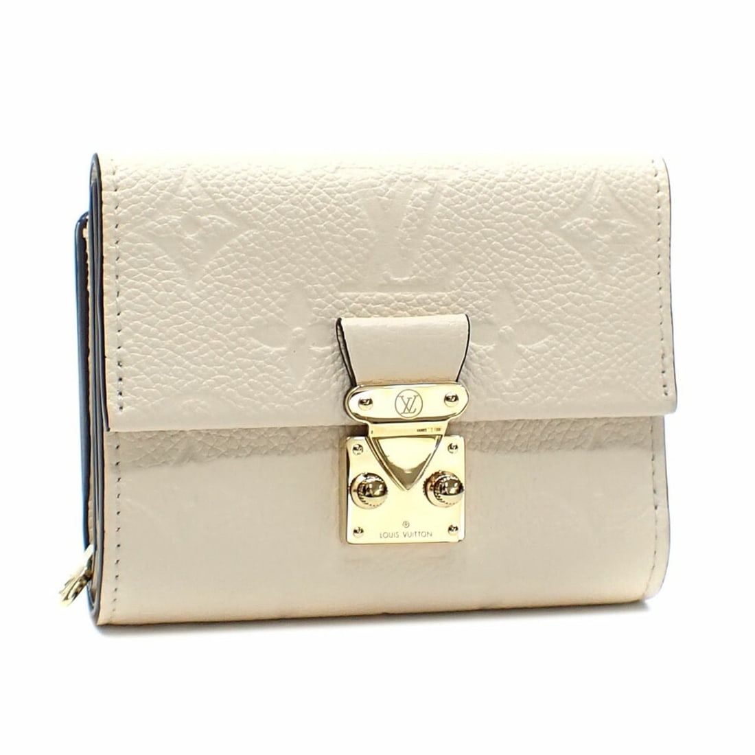 Louis Vuitton Trifold Wallet Monogram Empreinte Portefeuille Metis Compact Women's M81071 Creme (1 of 17)