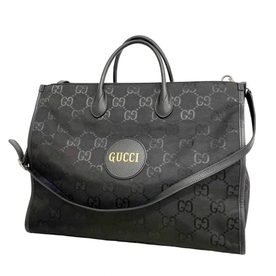Gucci Tote Bag 630353 Nylon Black 2-Way for Men (1 of 13)