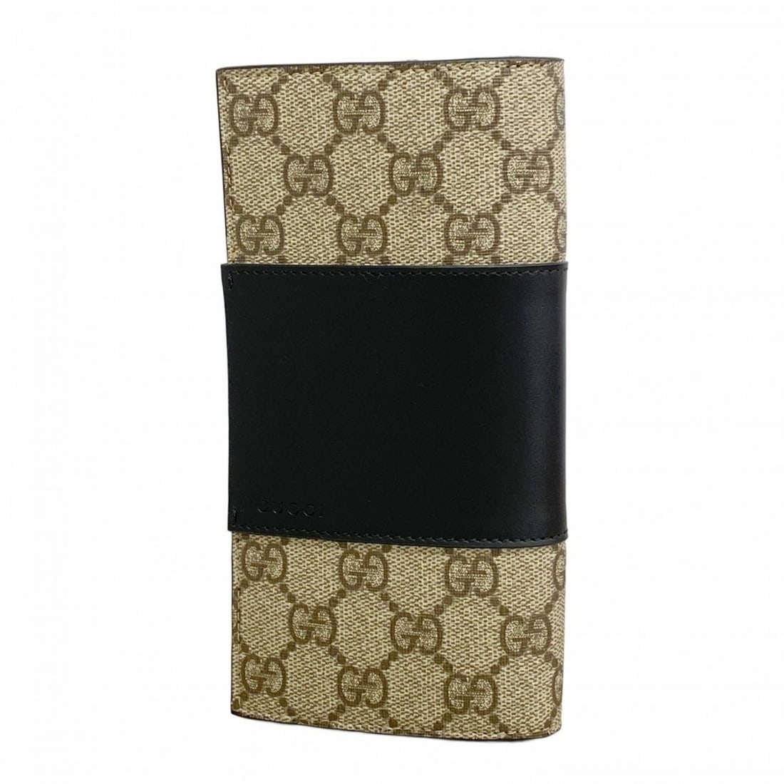 Gucci GG Supreme Long Wallet 779878 Black Brown Men's (1 of 16)