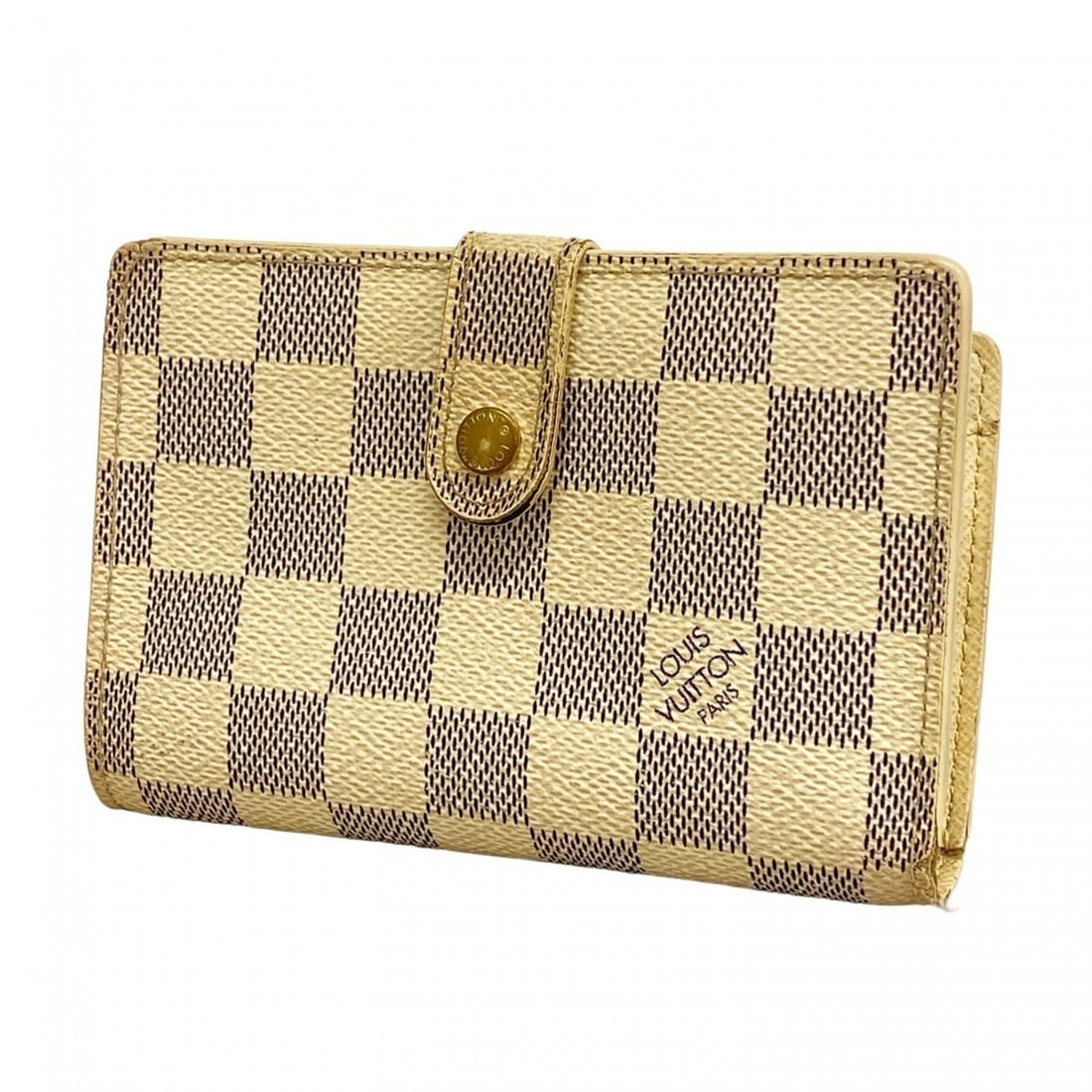 Louis Vuitton Damier Azur Portefeuille Viennois Wallet N61676 White Women's: --- Catalog ---Category: SizeSize (HxWxD): 9cm x 13.5cm x 3cm / 3.54'' x 5.31'' x 1.18''Category: DesignType: Wallet (bi-fold)Color: WhiteGender: WomenCategory: GeneralMPN: N61676Brand: Louis Vuitton-