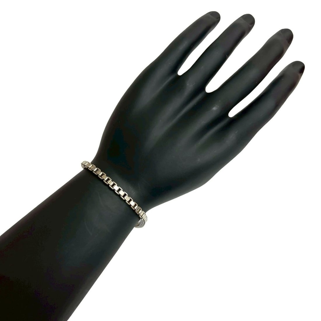 TIFFANY & Co. Tiffany Venetian Chain Bracelet in Sterling Silver, 925 Bangle, 01394 (1 of 8)